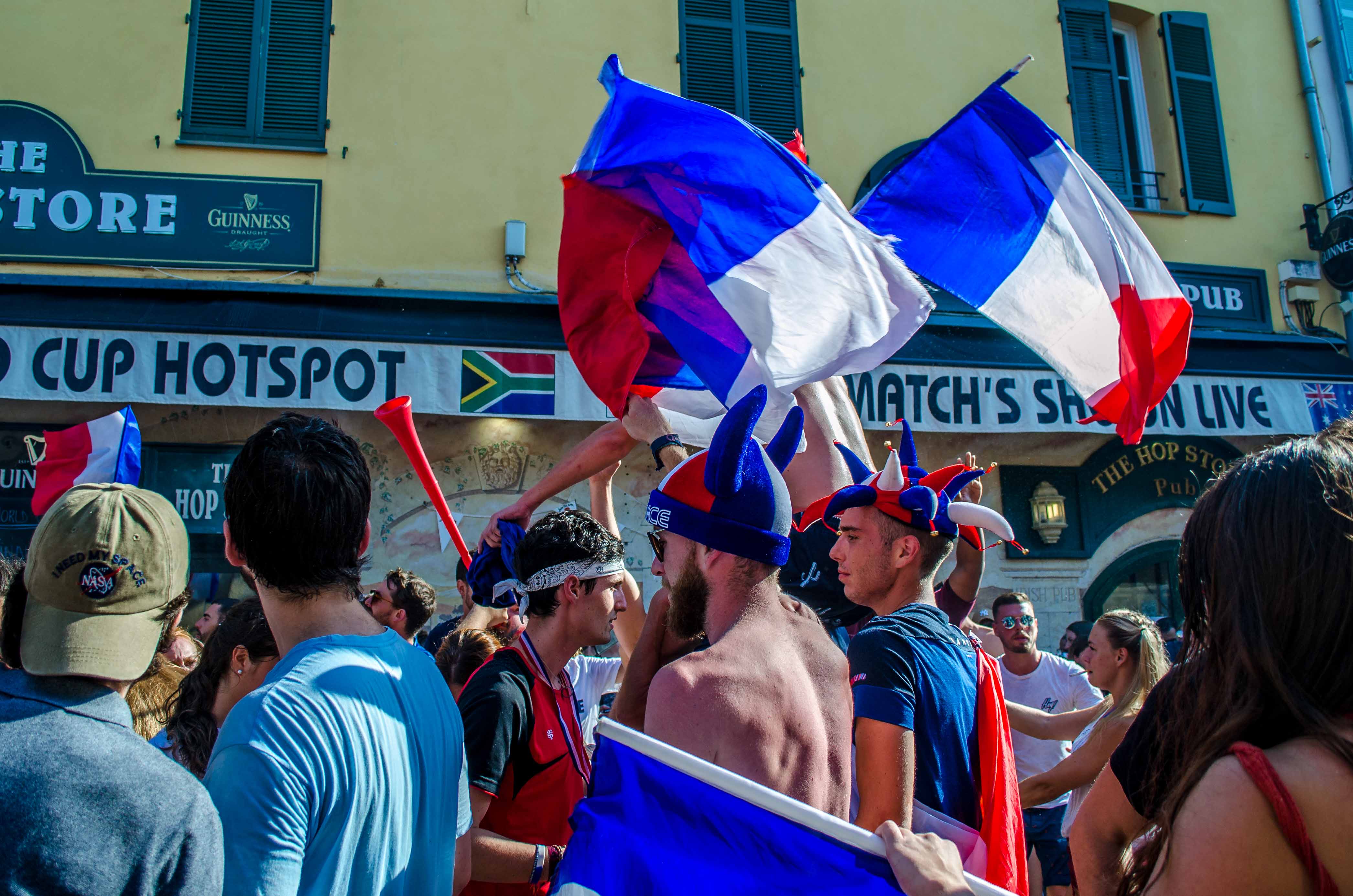coupe du monde 2018 CDM2018 france croatie Antibes blog voyage icietlabas
