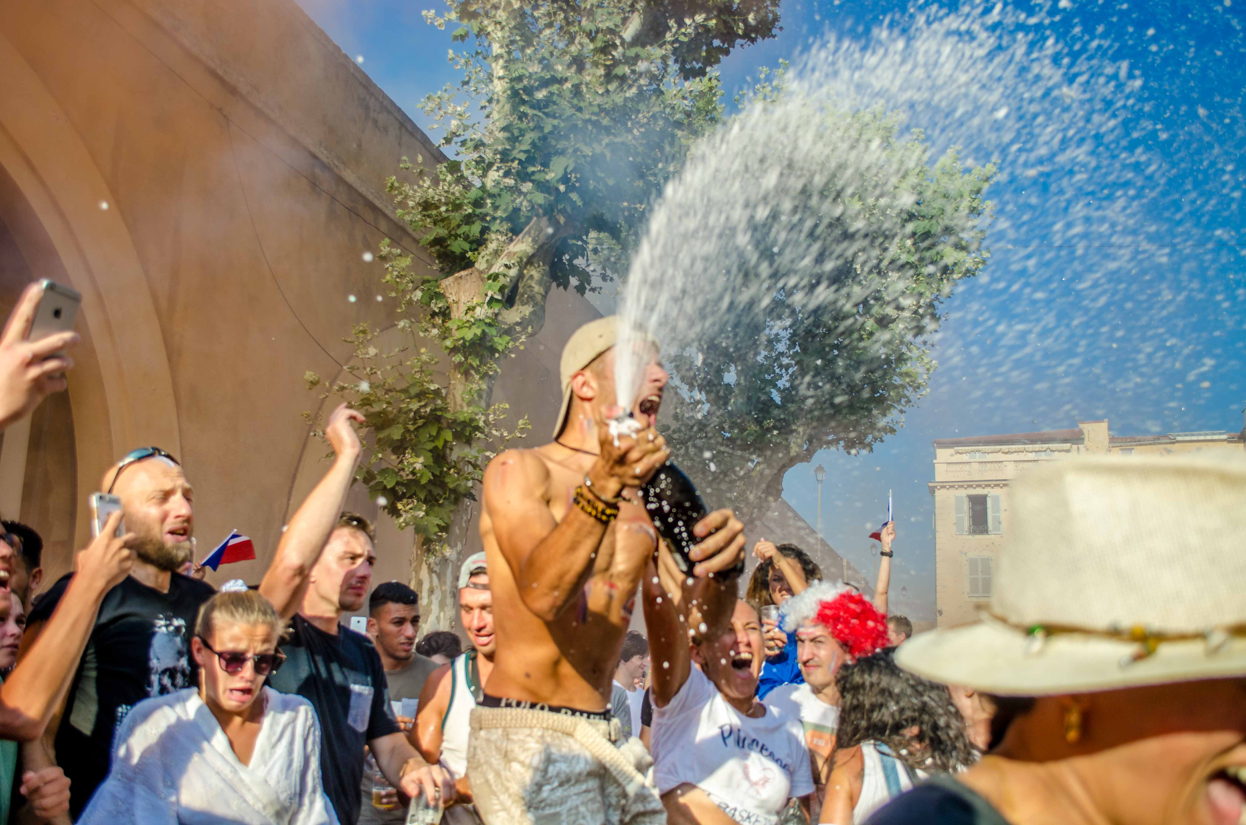 coupe du monde 2018 CDM2018 france croatie Antibes blog voyage icietlabas