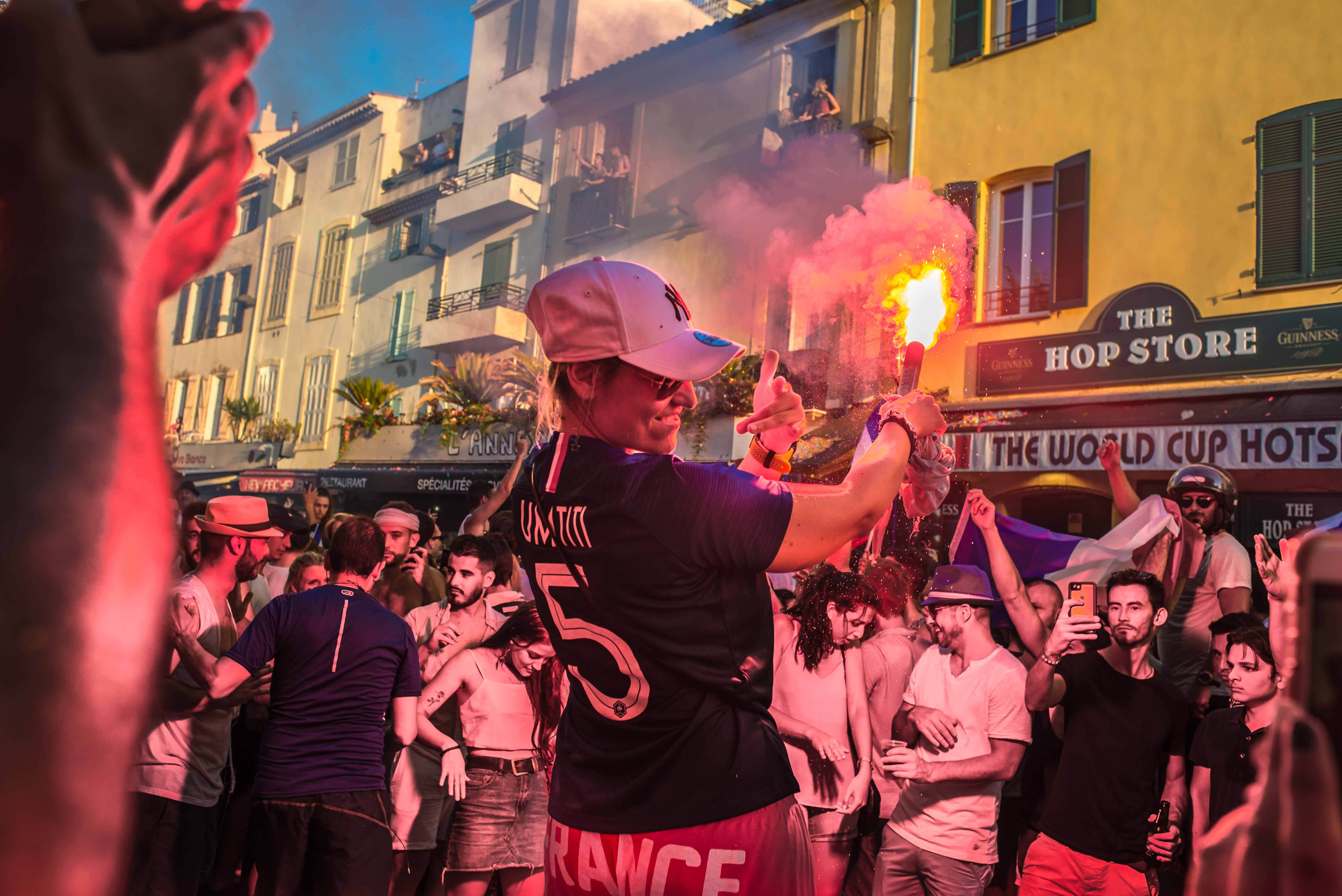coupe du monde 2018 CDM2018 france croatie Antibes blog voyage icietlabas