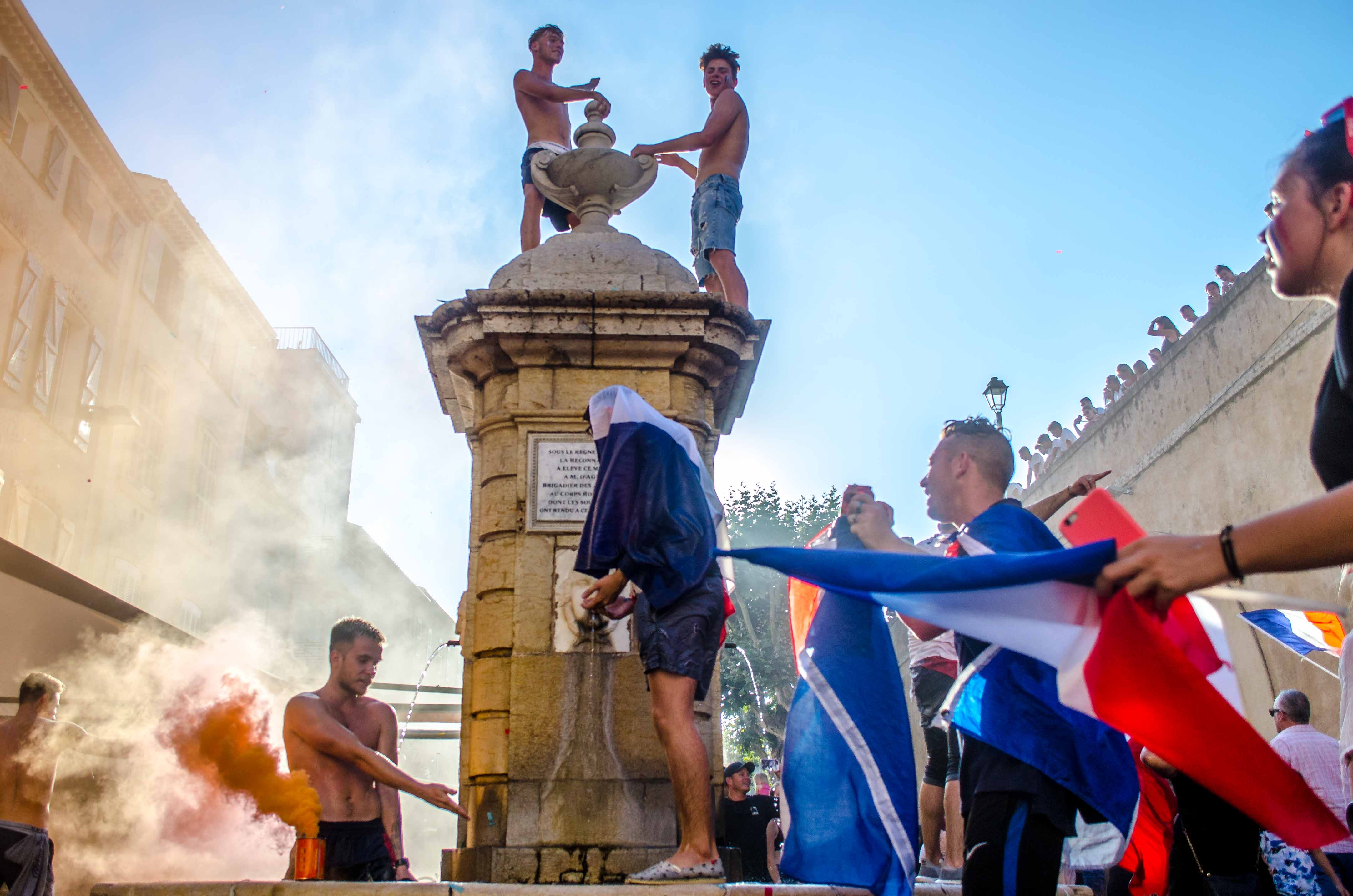 coupe du monde 2018 CDM2018 france croatie Antibes blog voyage icietlabas