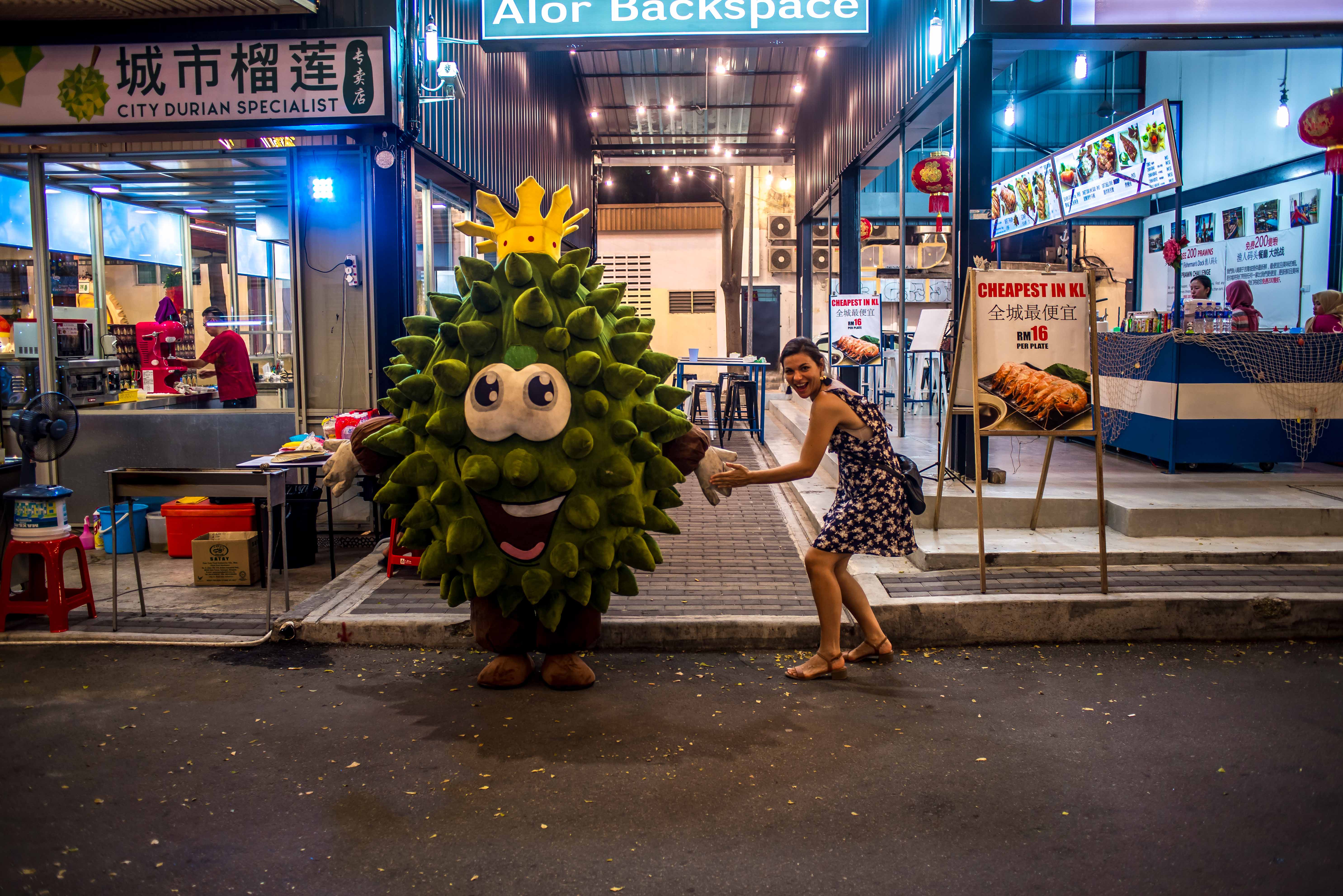 Durian Malaisie Asie Sud-Est Fruit qui pue King of Fruit blog voyage icietlabas