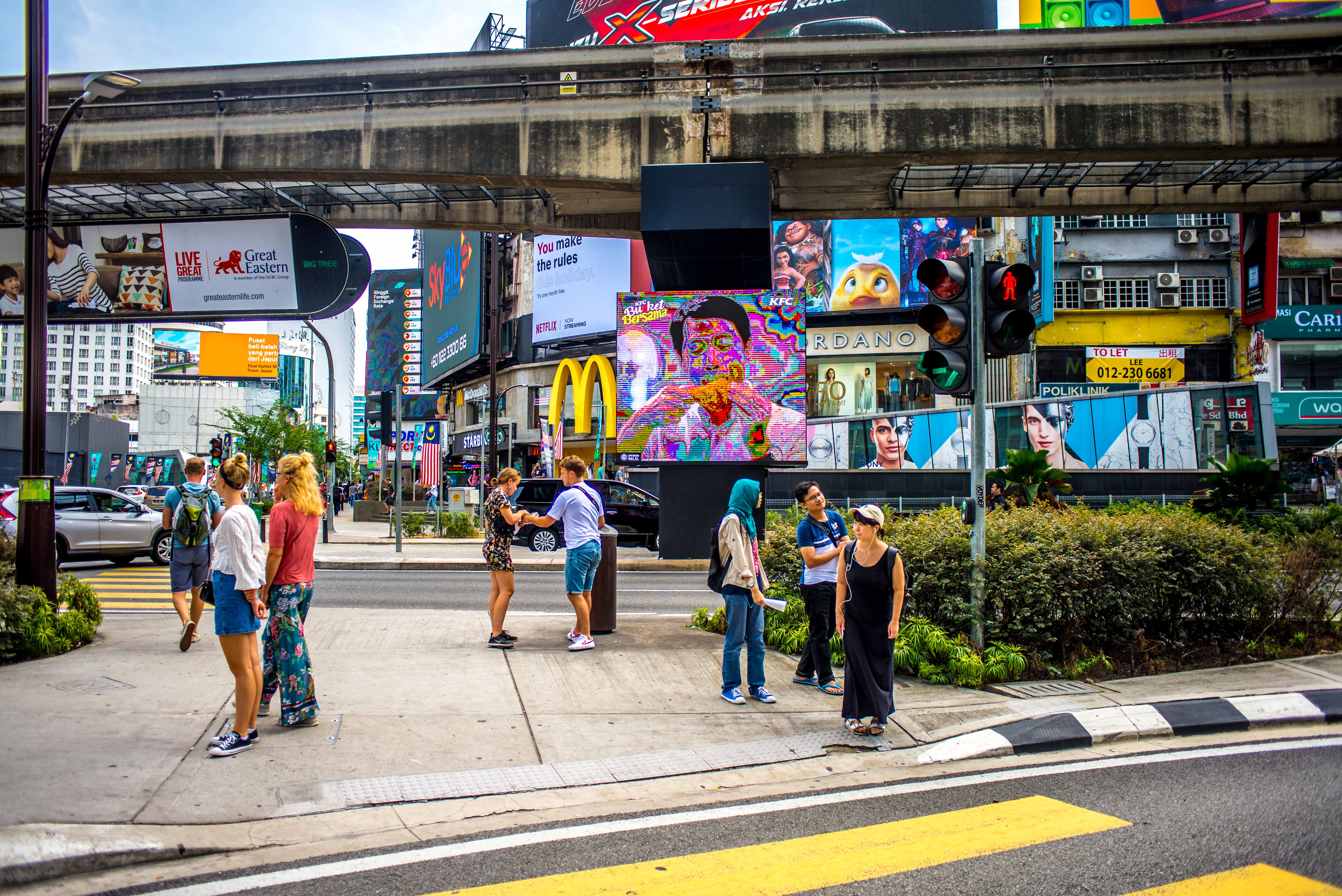Kuala Lumpur Bukit Bintang et Jalan Alor Malaisie blog voyage icietlabas
