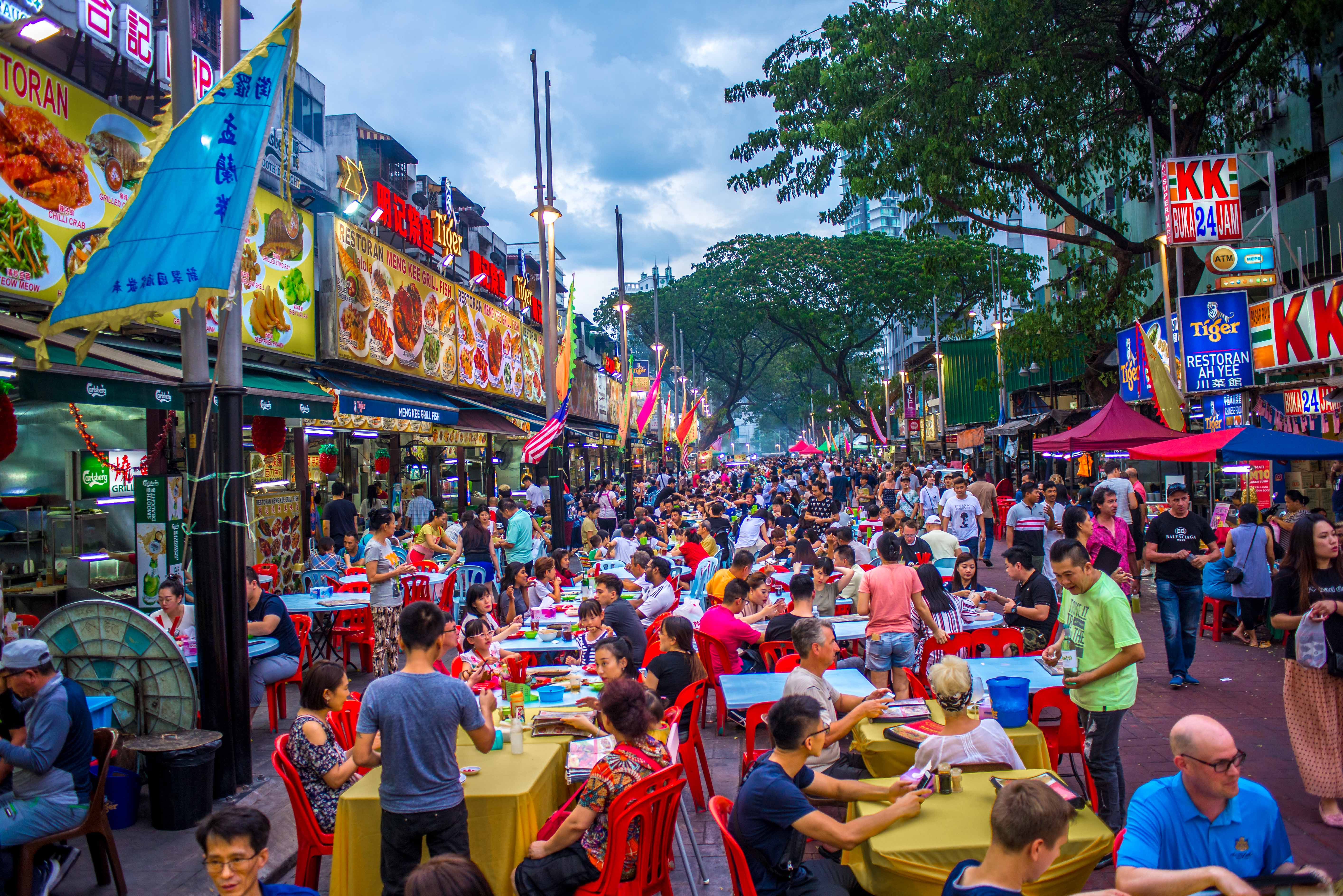 Kuala Lumpur Bukit Bintang et Jalan Alor Malaisie blog voyage icietlabas