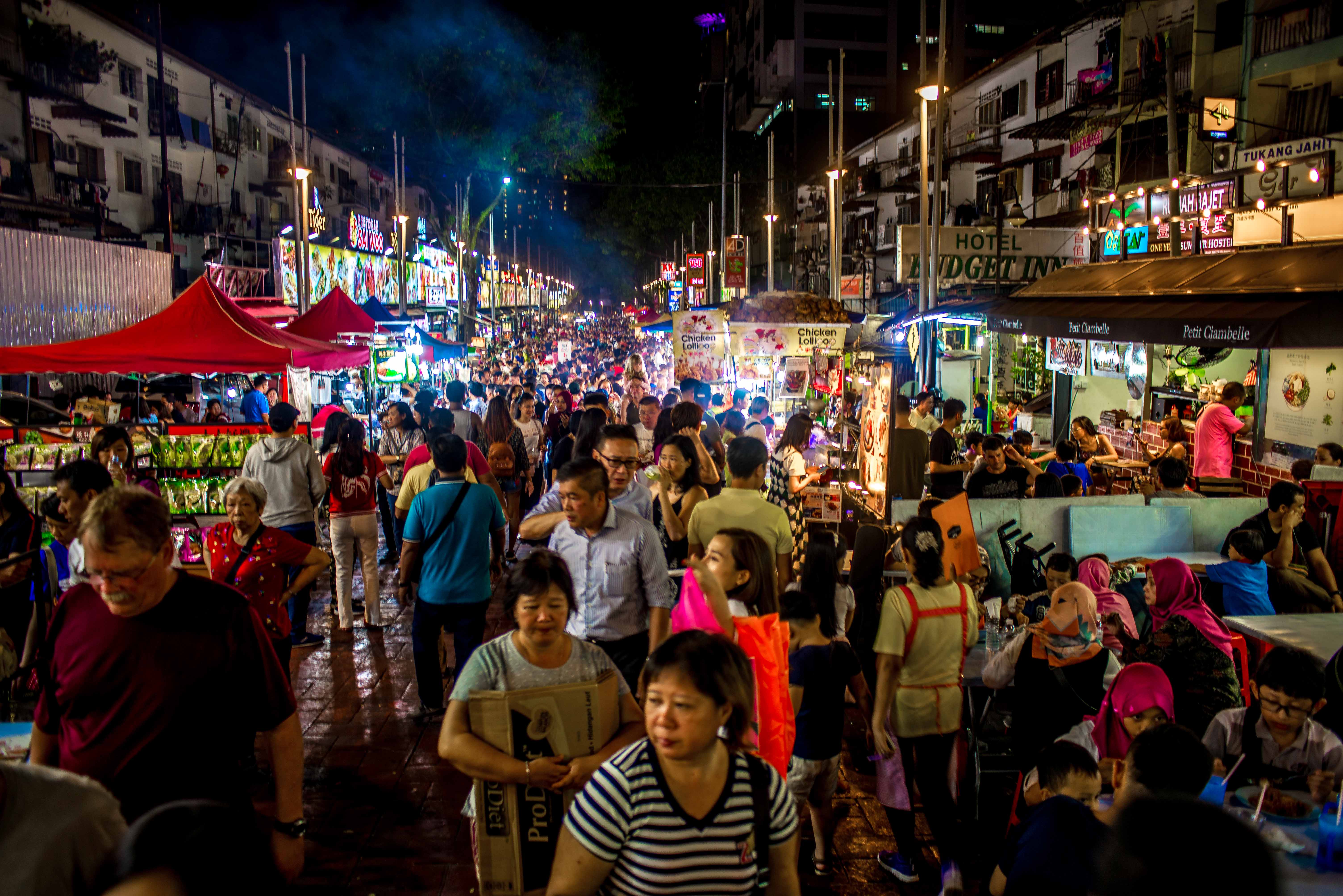 Kuala Lumpur Bukit Bintang et Jalan Alor Malaisie blog voyage icietlabas
