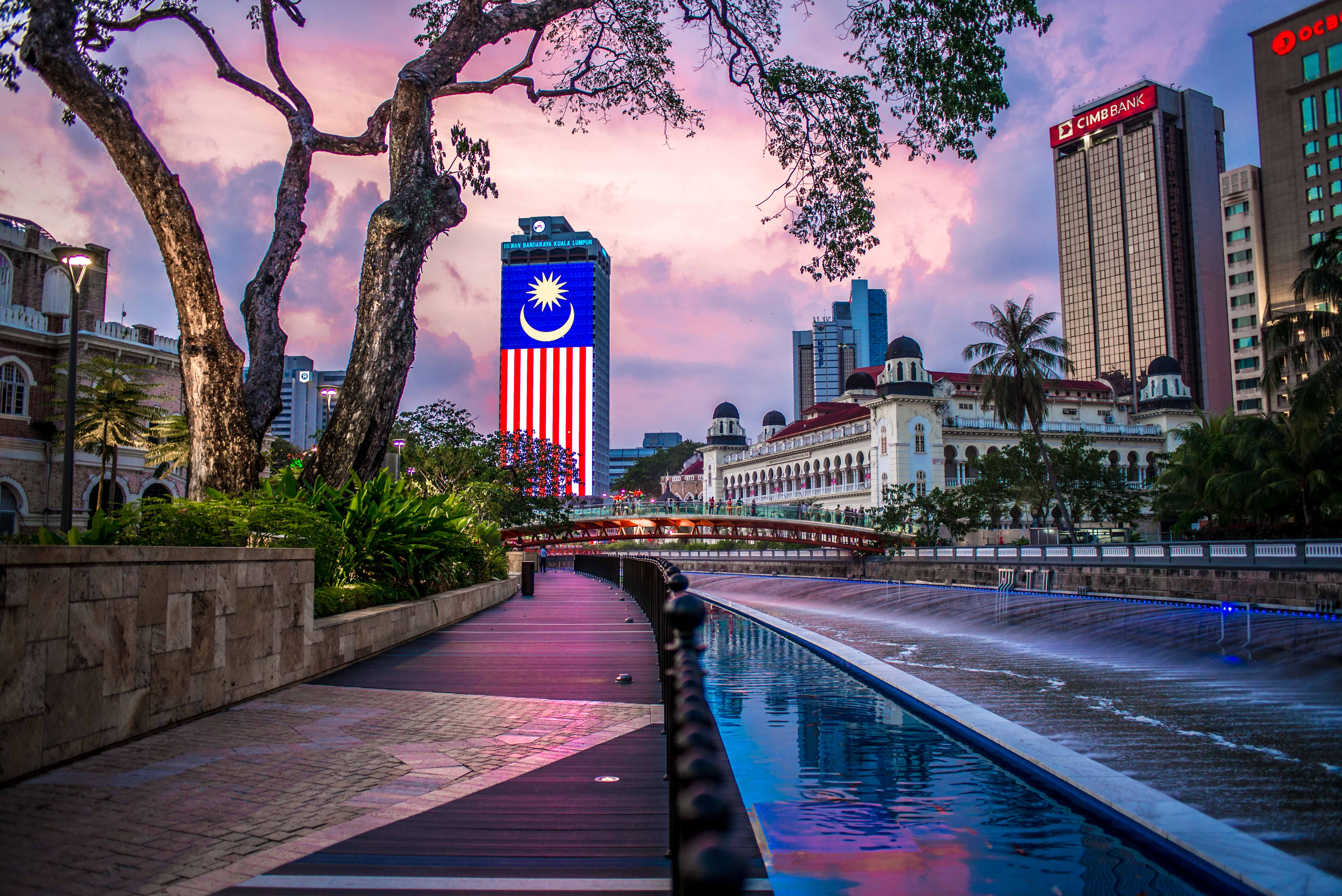 Kuala Lumpur Mosquee Jamek Malaisie blog voyage icietlabas
