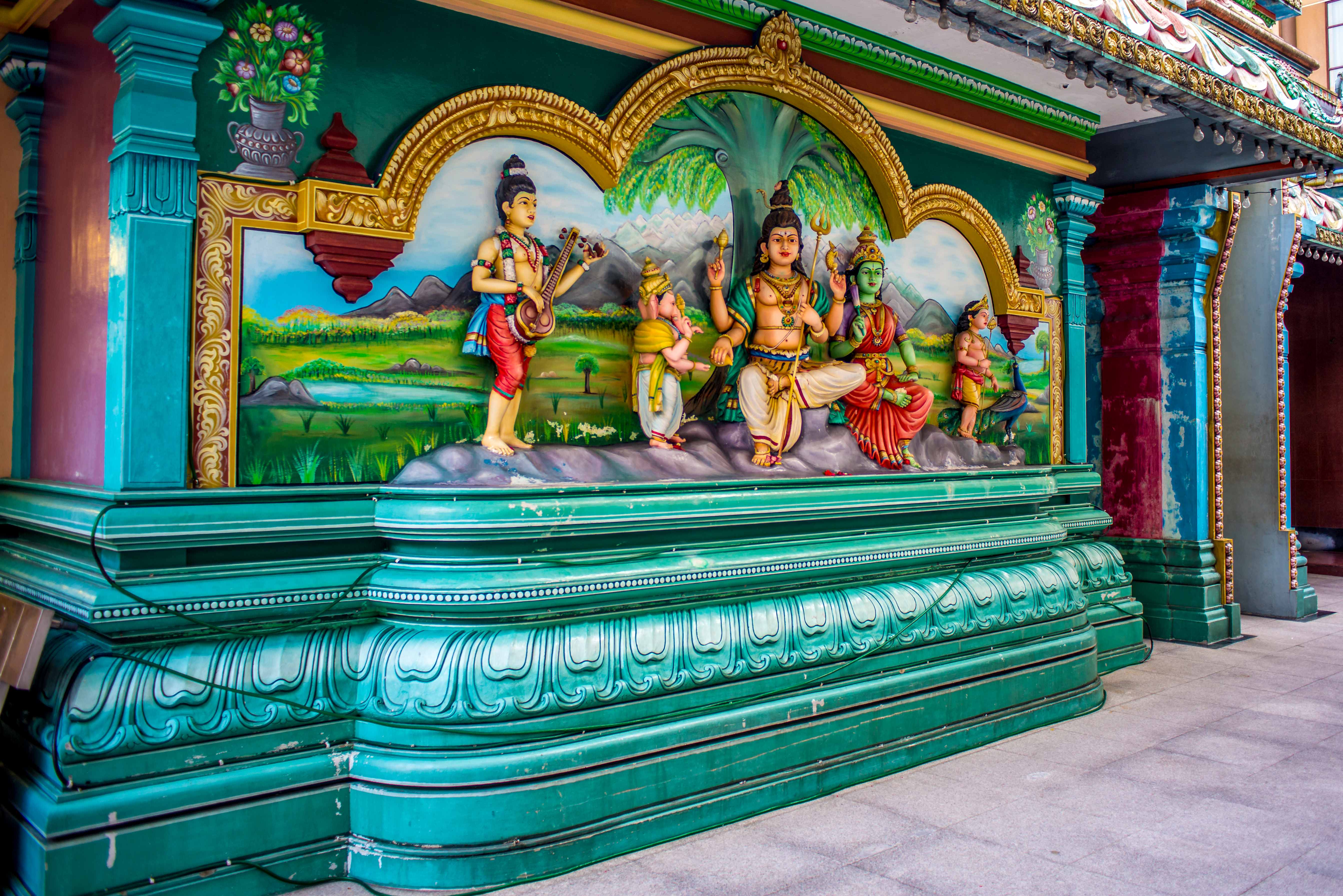 Kuala Lumpur Sri Maha Mariamman Temple Hindou Malaisie blog voyage icietlabas
