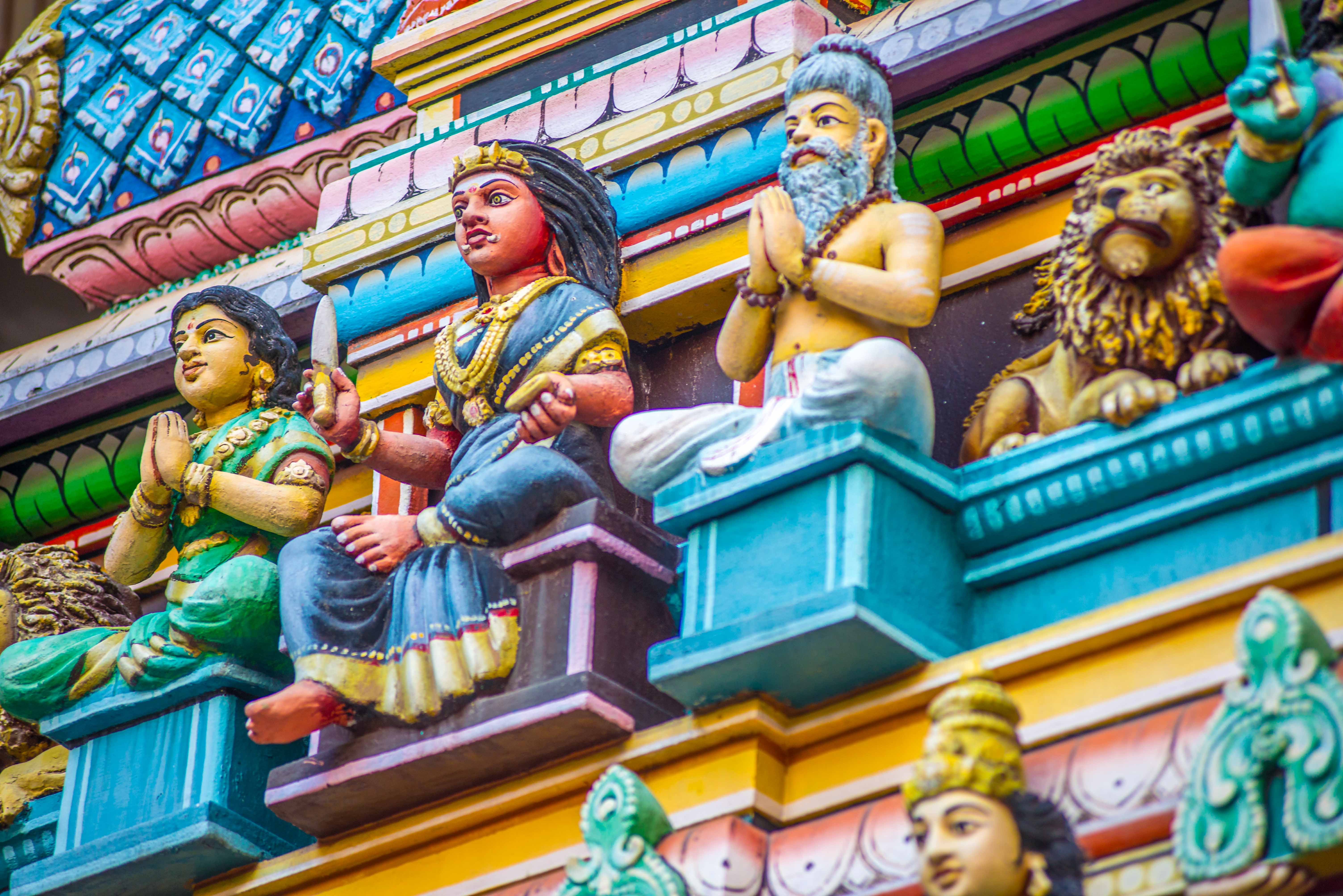 Kuala Lumpur Sri Maha Mariamman Temple Hindou Malaisie blog voyage icietlabas