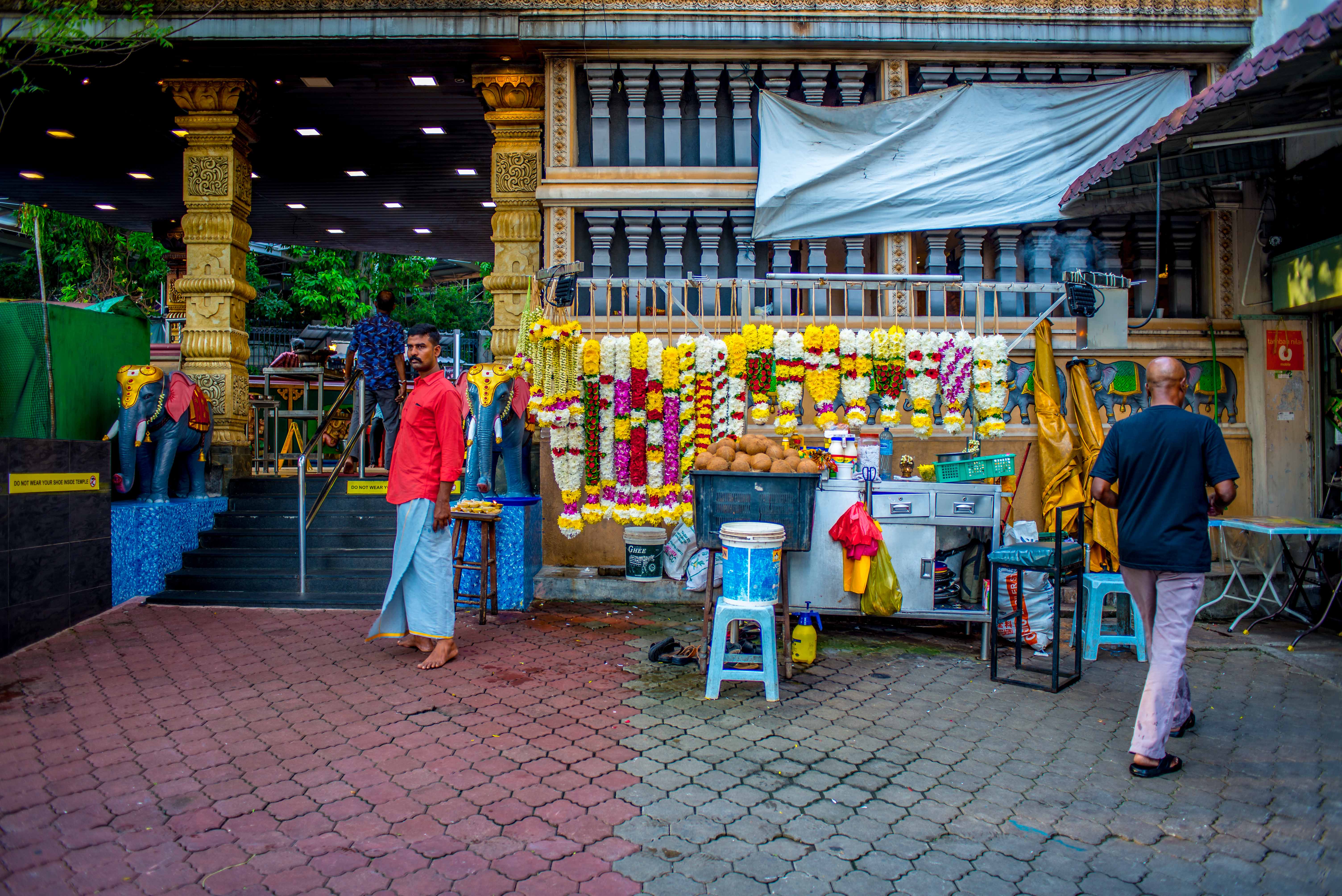 Kuala Lumpur Sri Maha Mariamman Temple Hindou Malaisie blog voyage icietlabas