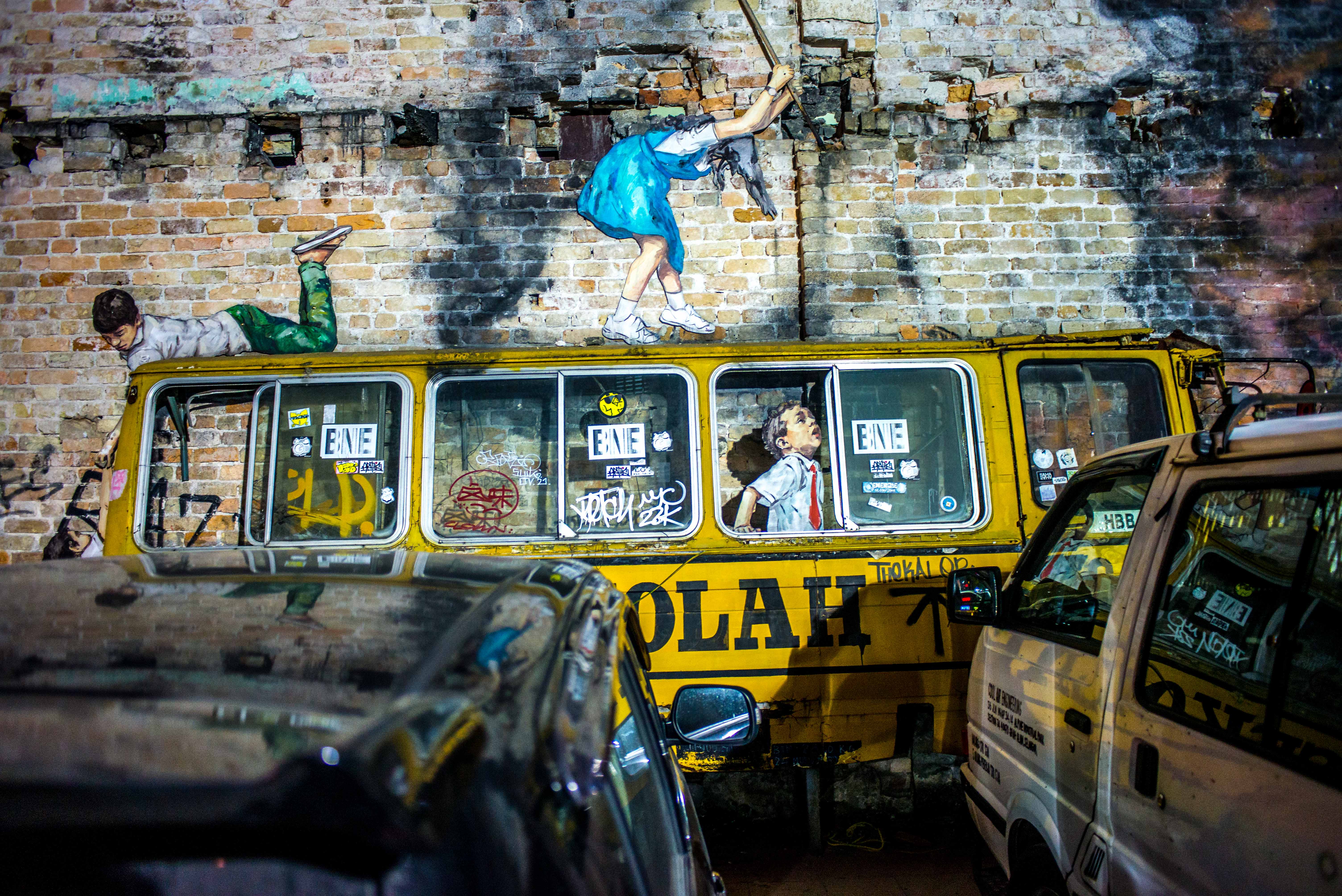 Kuala Lumpur streetart Malaisie blog voyage icietlabas