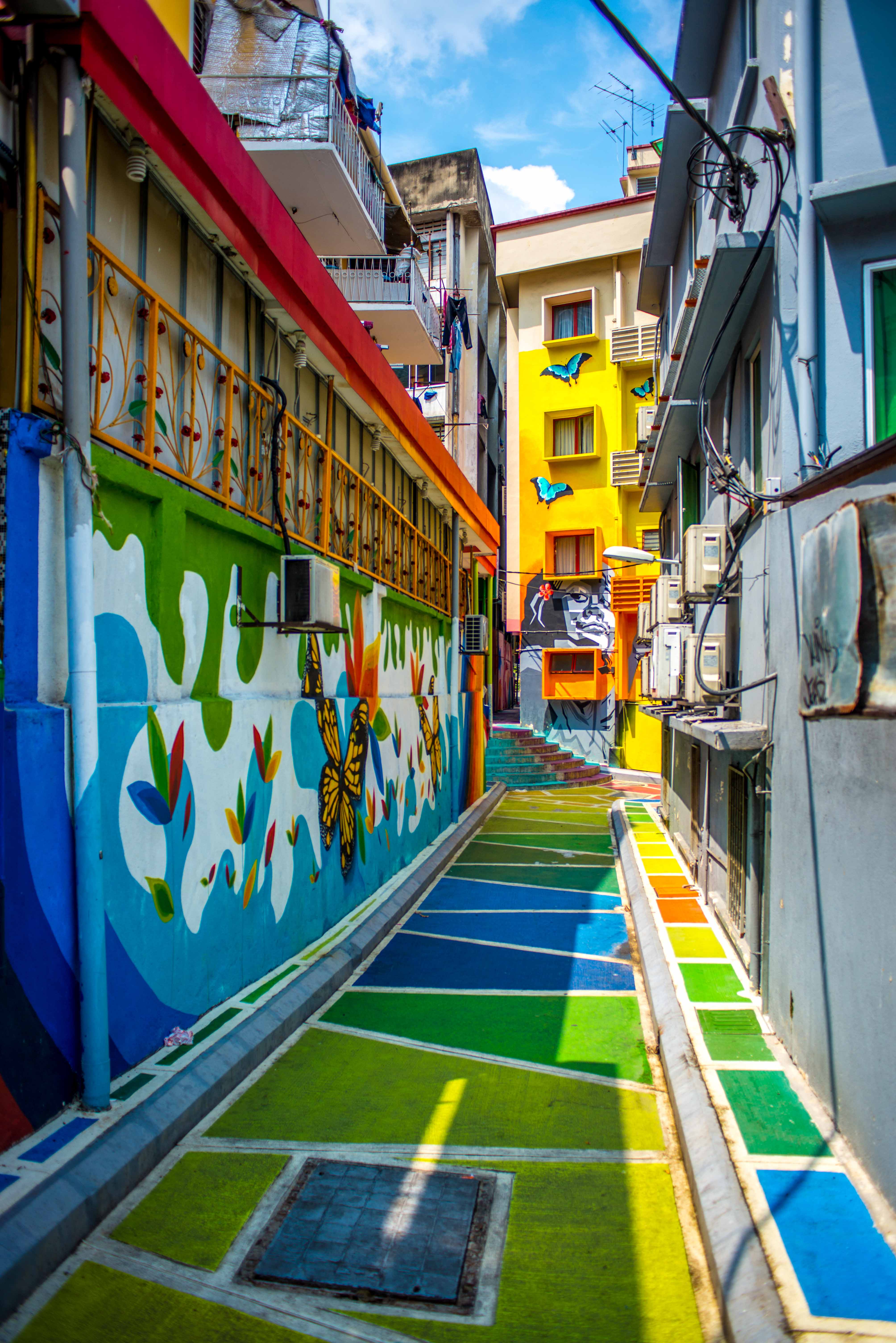 Kuala Lumpur streetart Malaisie blog voyage icietlabas