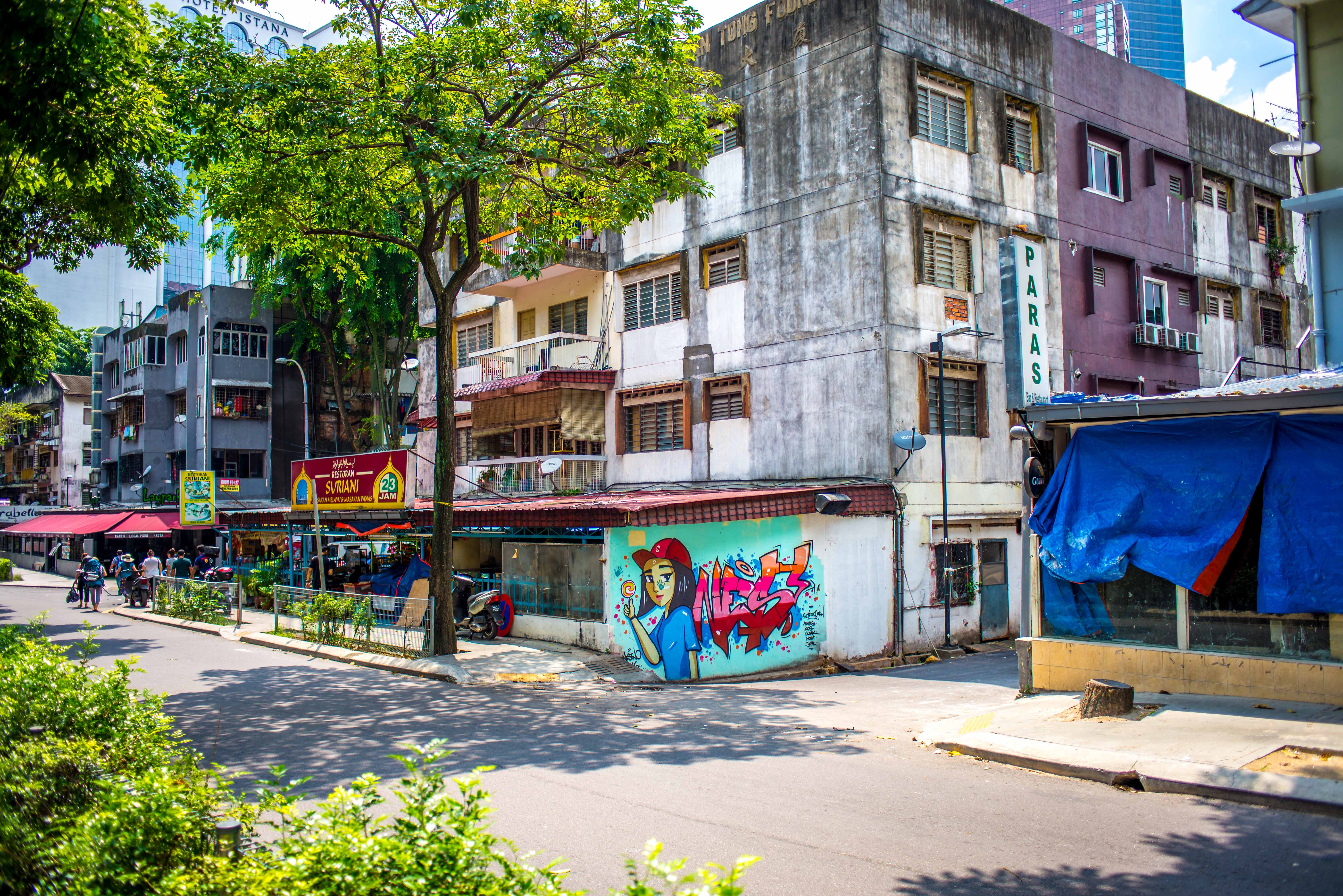 Kuala Lumpur streetart Malaisie blog voyage icietlabas