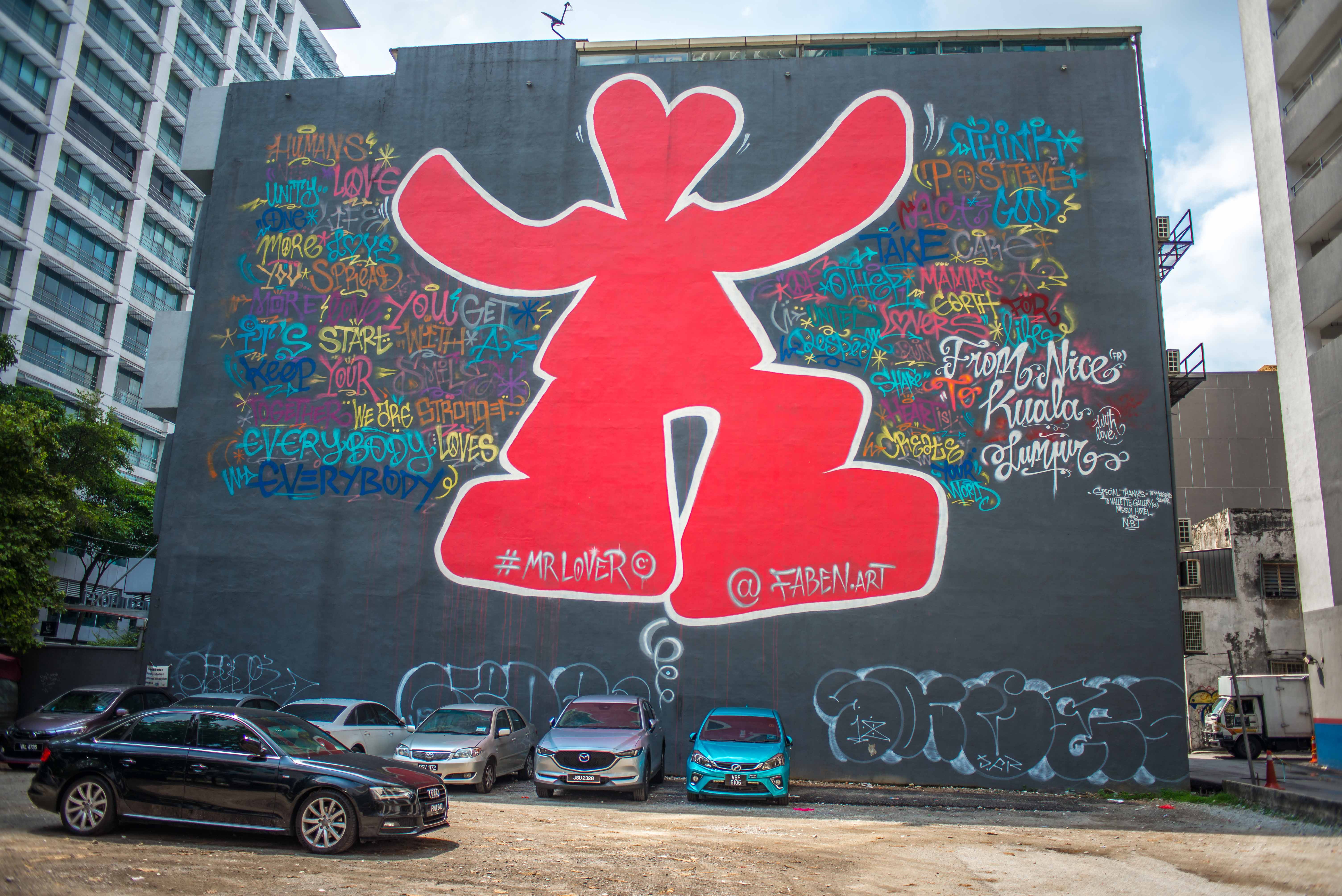 Kuala Lumpur streetart Malaisie blog voyage icietlabas