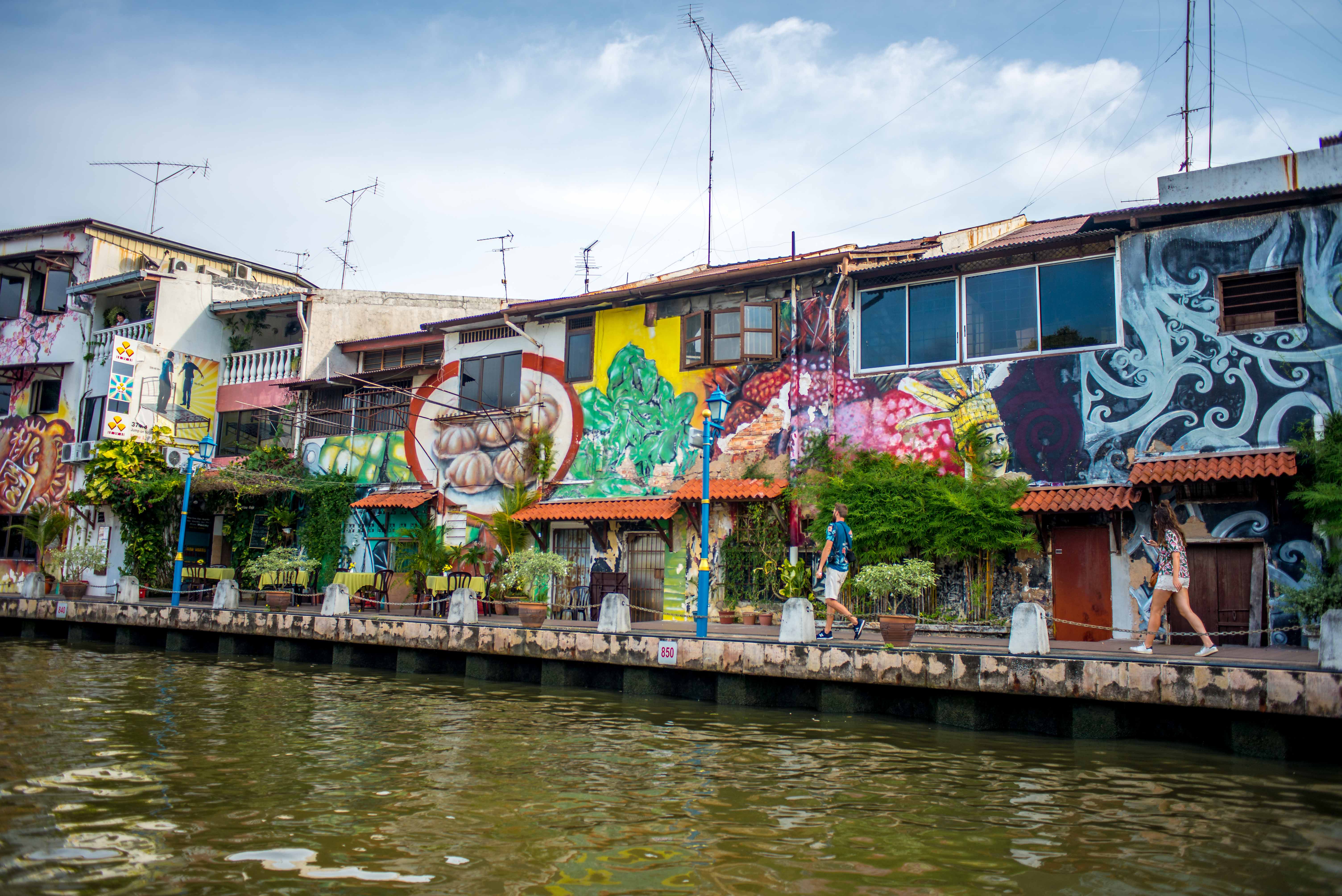 Malacca Street Art Melaka Malaisie Ici et la bas blog voyage