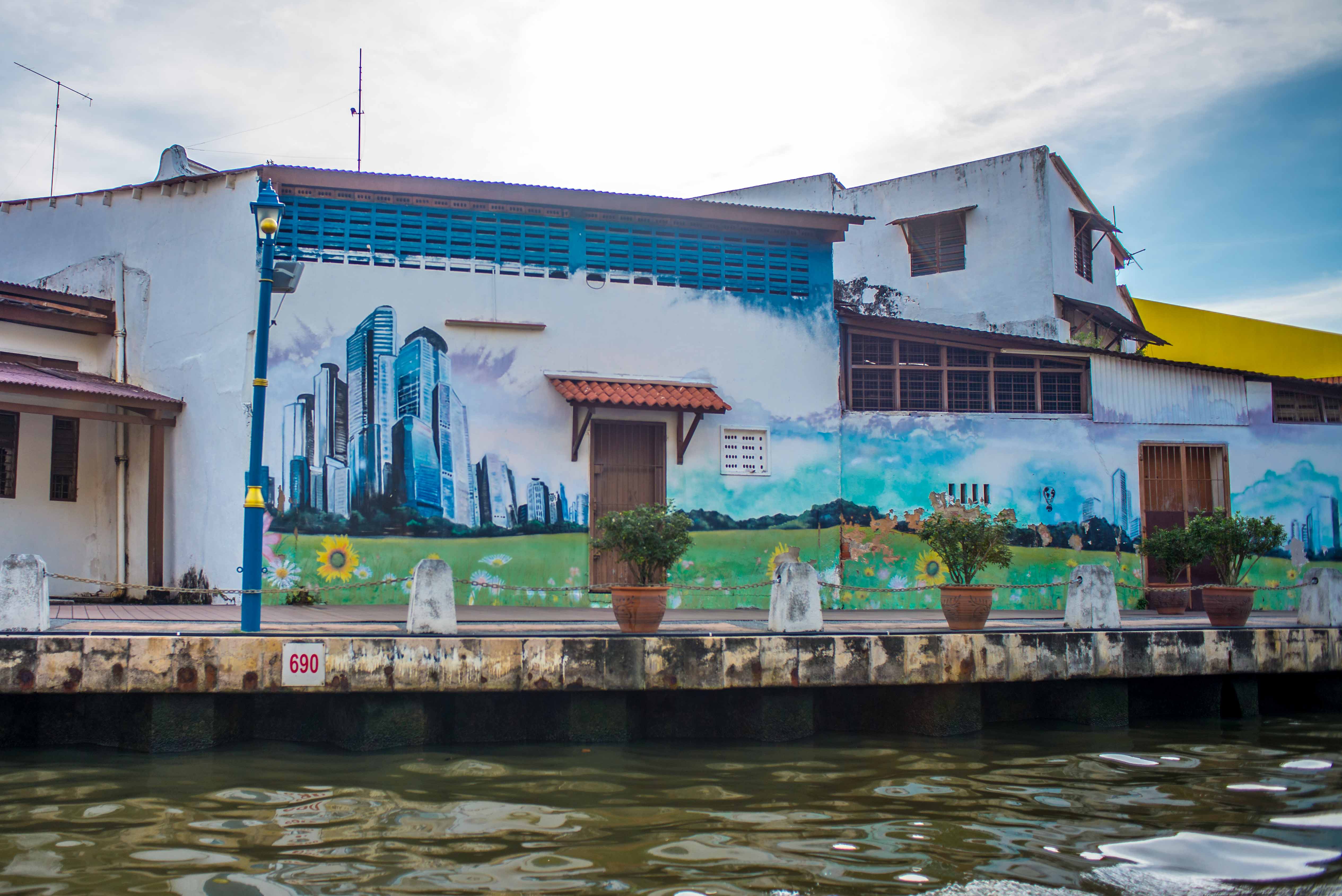 Malacca Street Art Melaka Malaisie Ici et la bas blog voyage