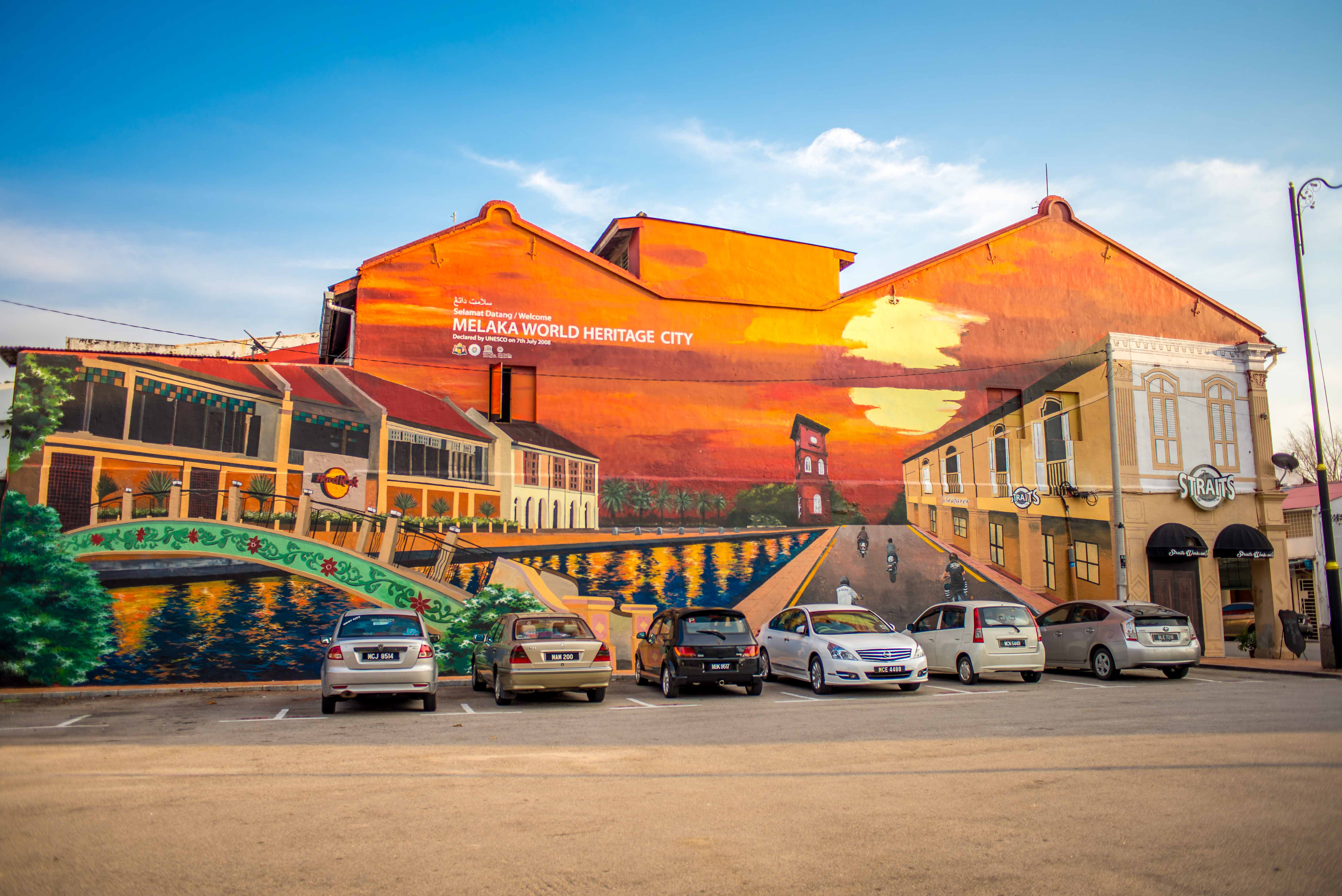 Malacca Street Art Melaka Malaisie Ici et la bas blog voyage