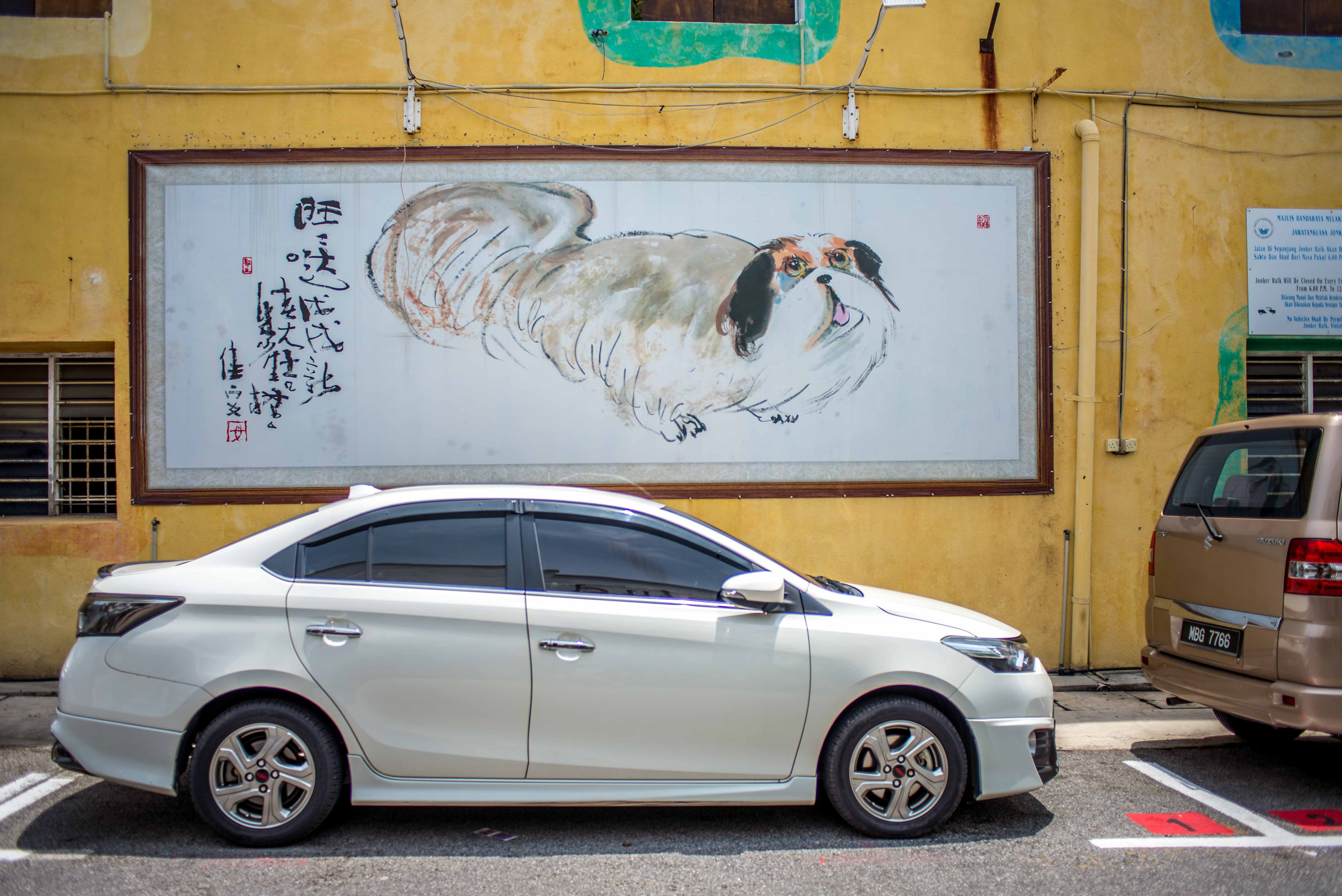 Malacca Street Art Melaka Malaisie Ici et la bas blog voyage