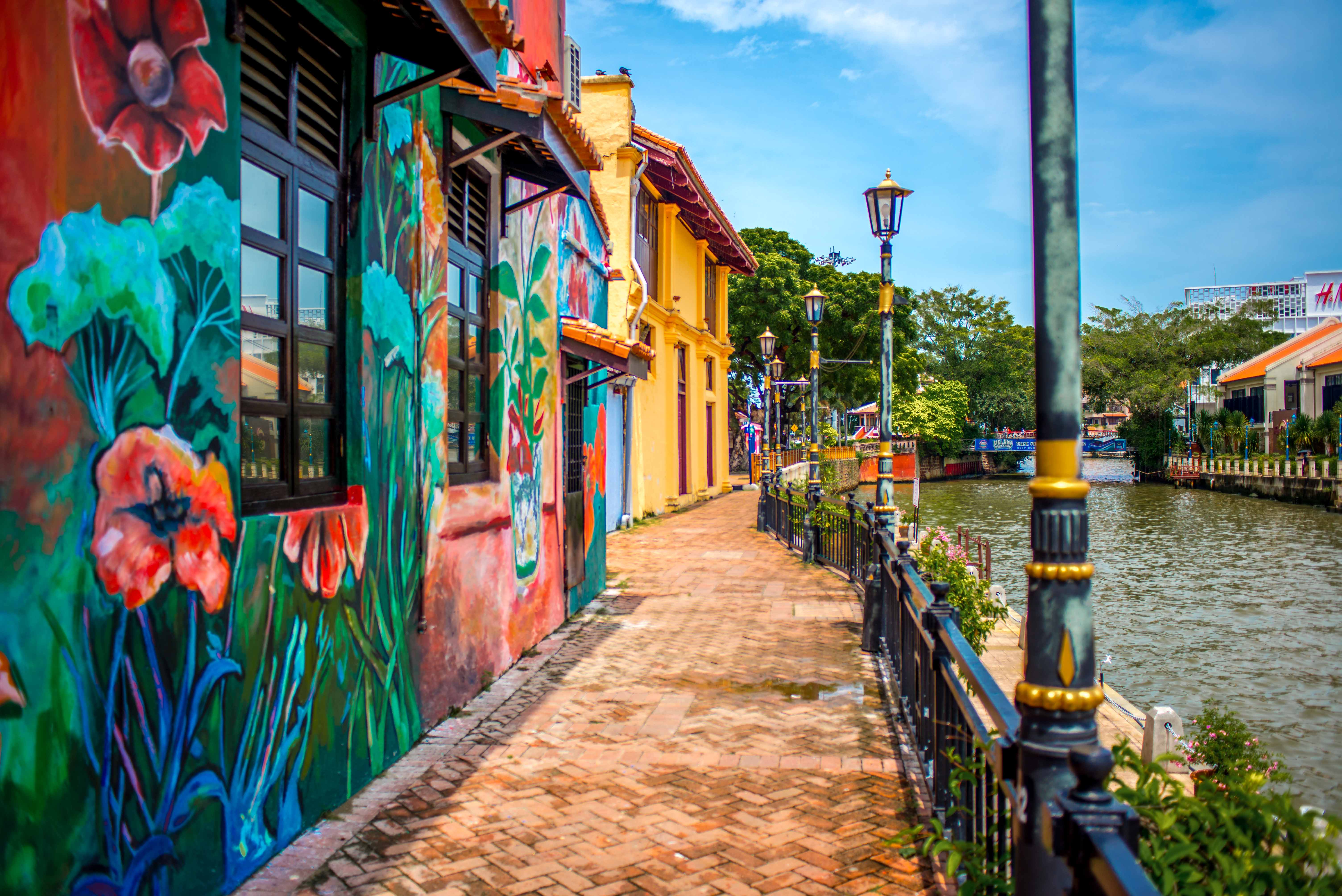 Malacca Street Art Melaka Malaisie Ici et la bas blog voyage