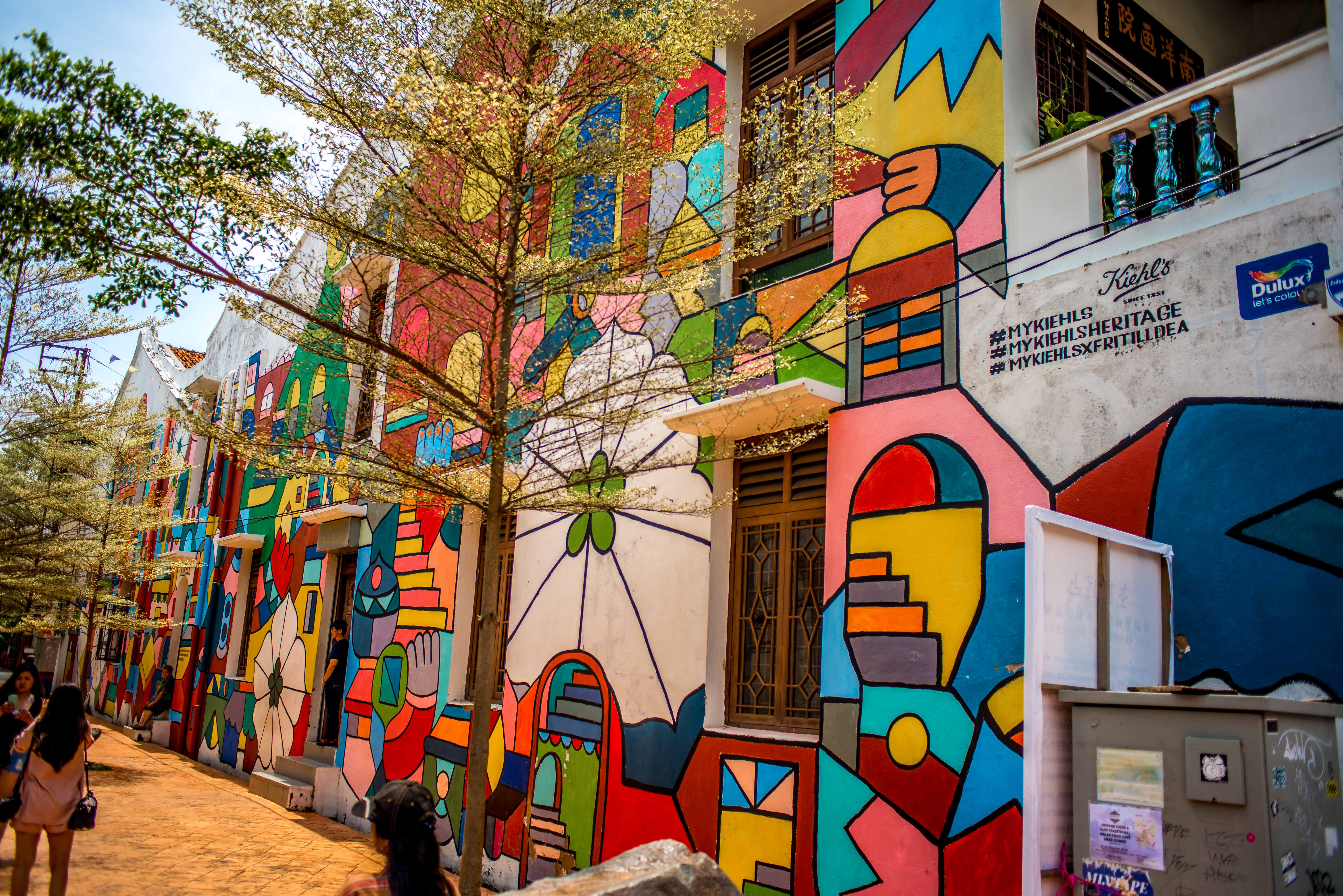 Malacca Street Art Melaka Malaisie Ici et la bas blog voyage