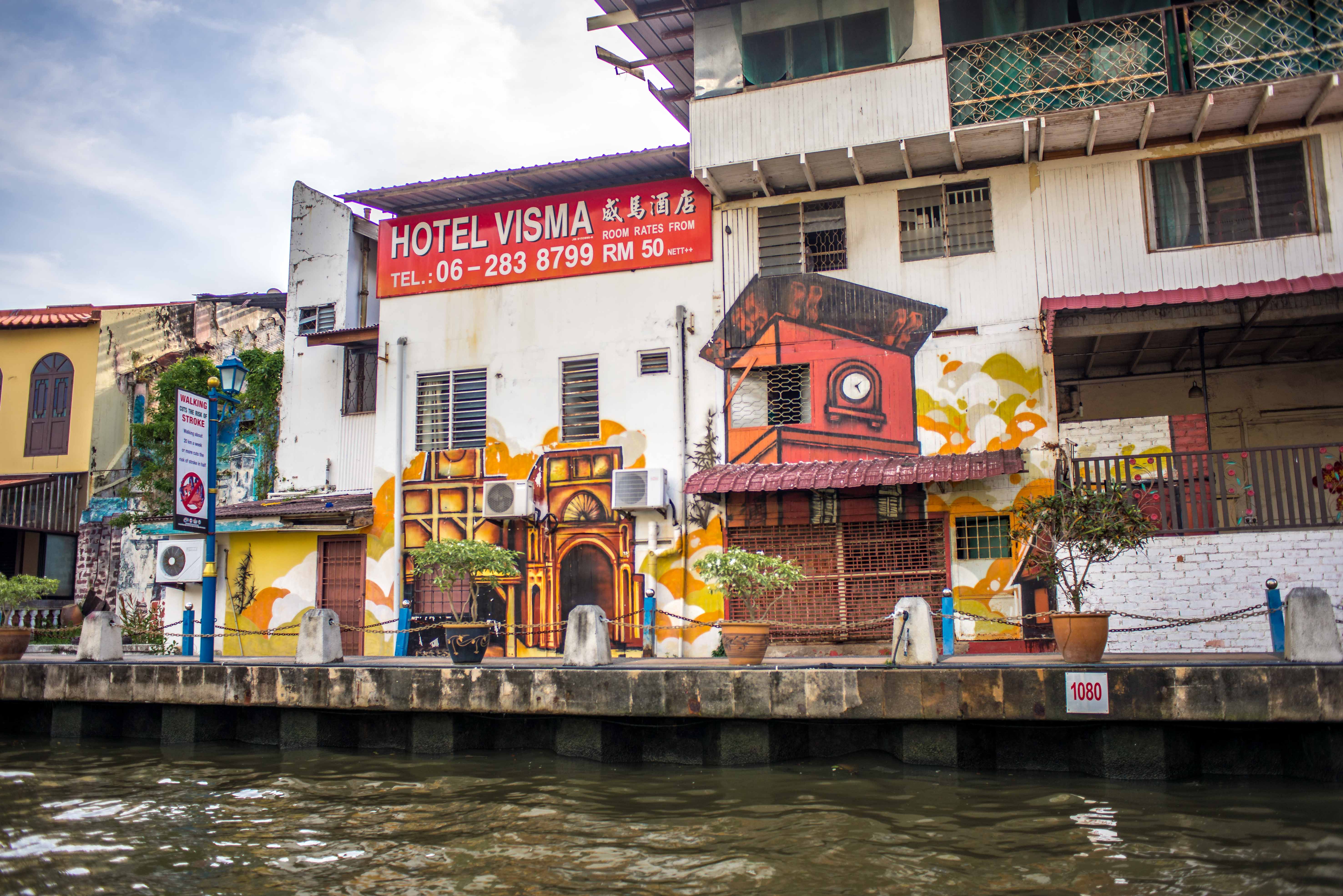 Malacca Street Art Melaka Malaisie Ici et la bas blog voyage