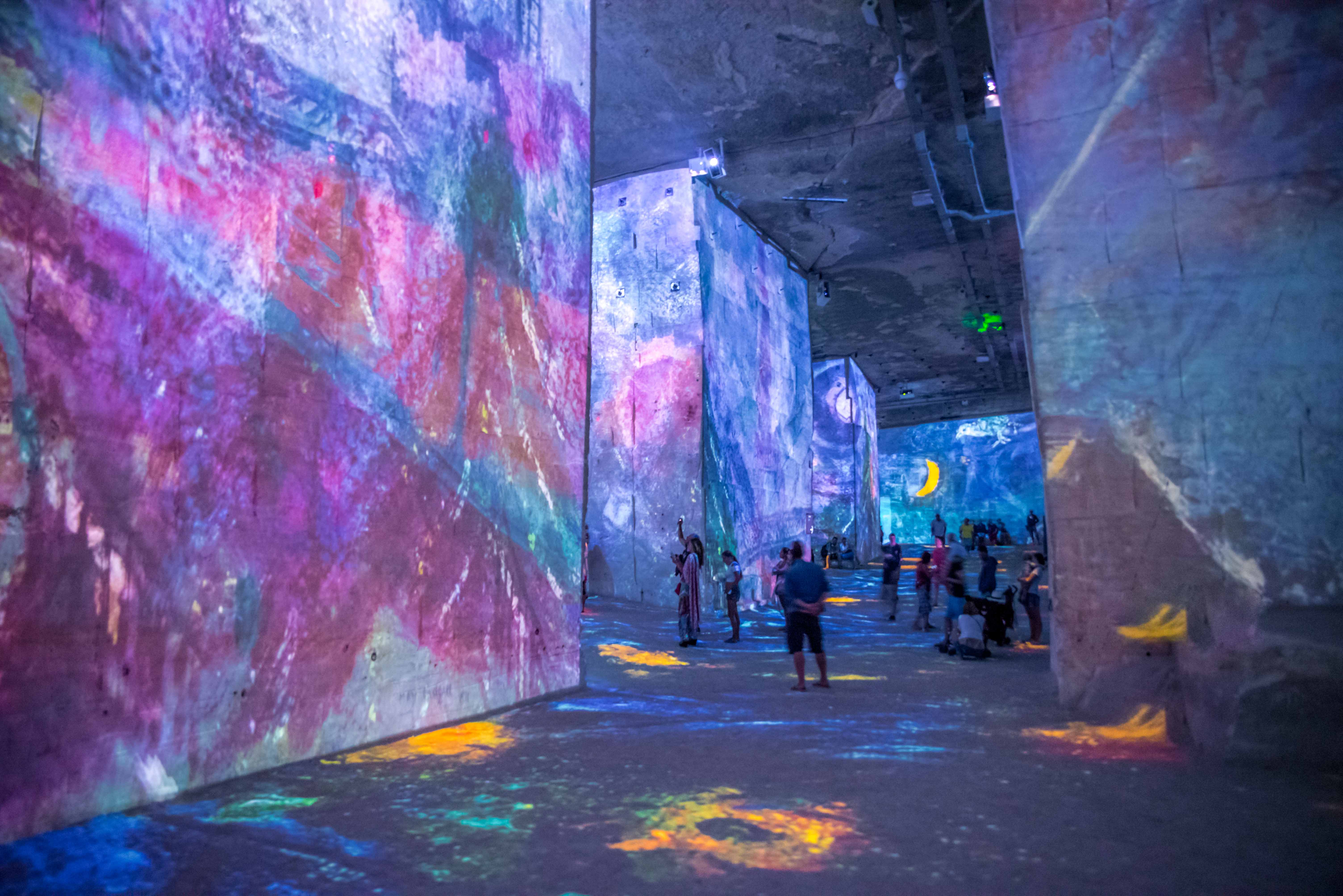 Carrières de Lumières Baux-de-Provence Edition Chagall blog voyage icietlabas