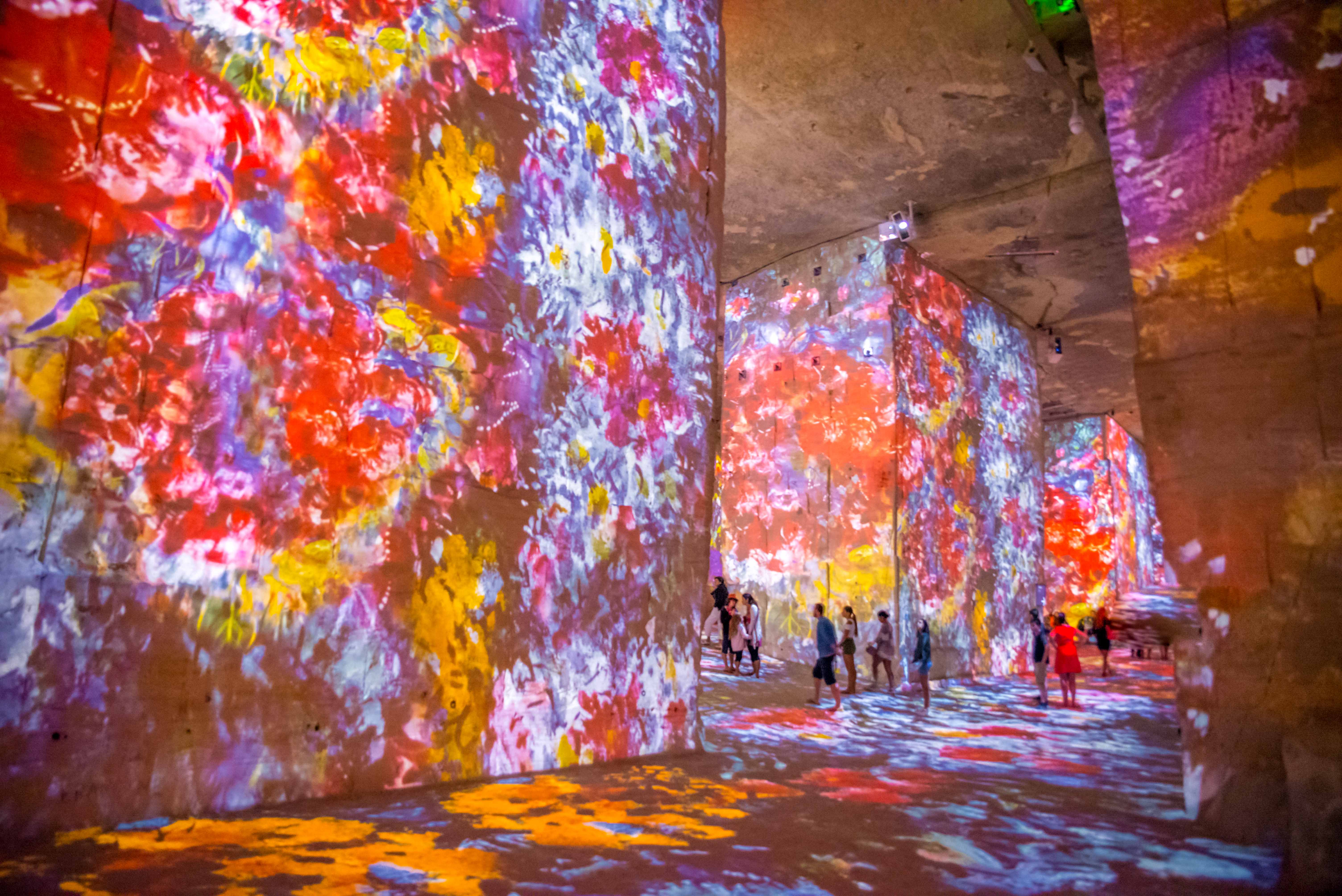 Carrières de Lumières Baux-de-Provence Edition Chagall blog voyage icietlabas
