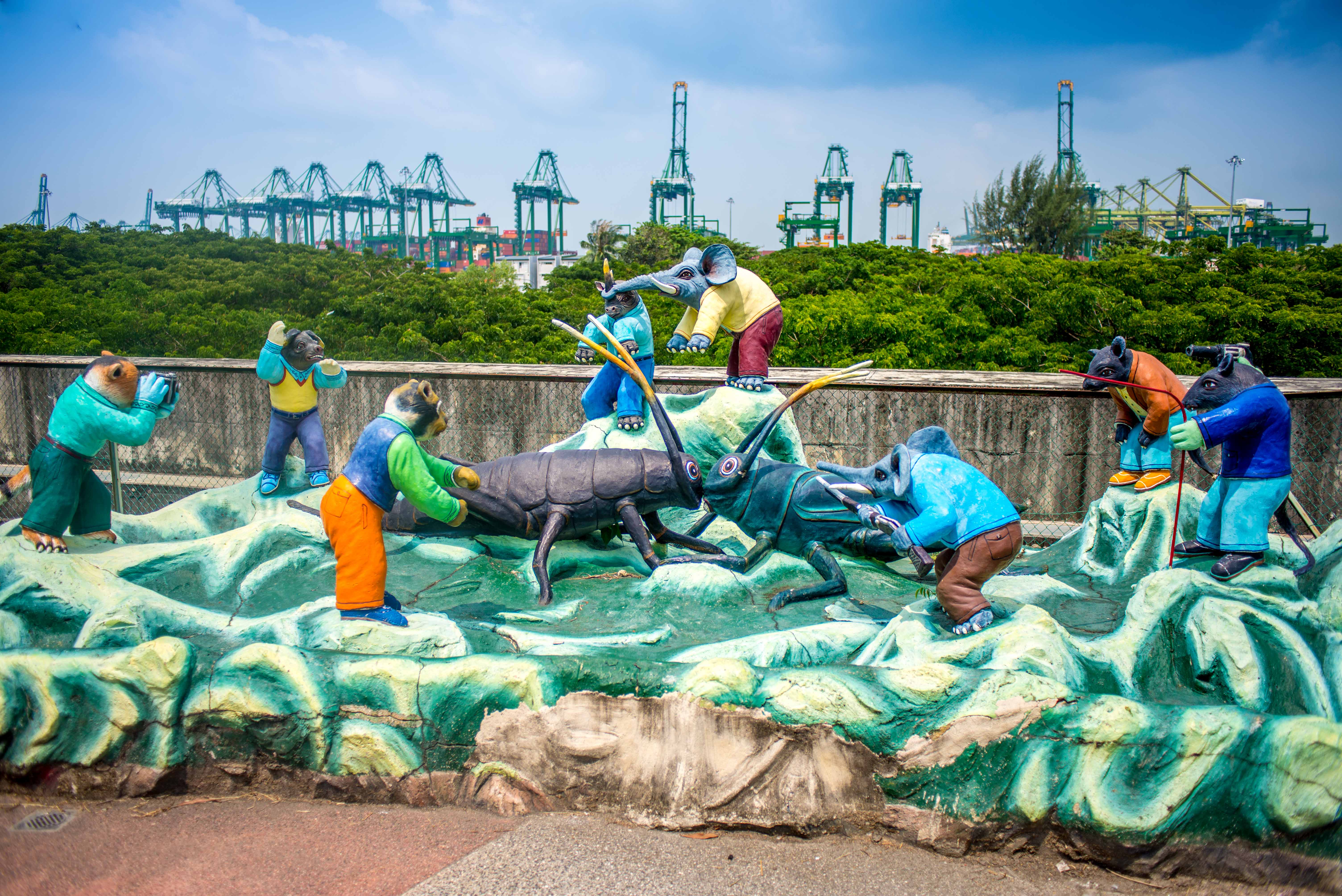 Haw Par Villa Jardins du Baume du Tigre Singapour Singapore asie blog voyage icietlabas