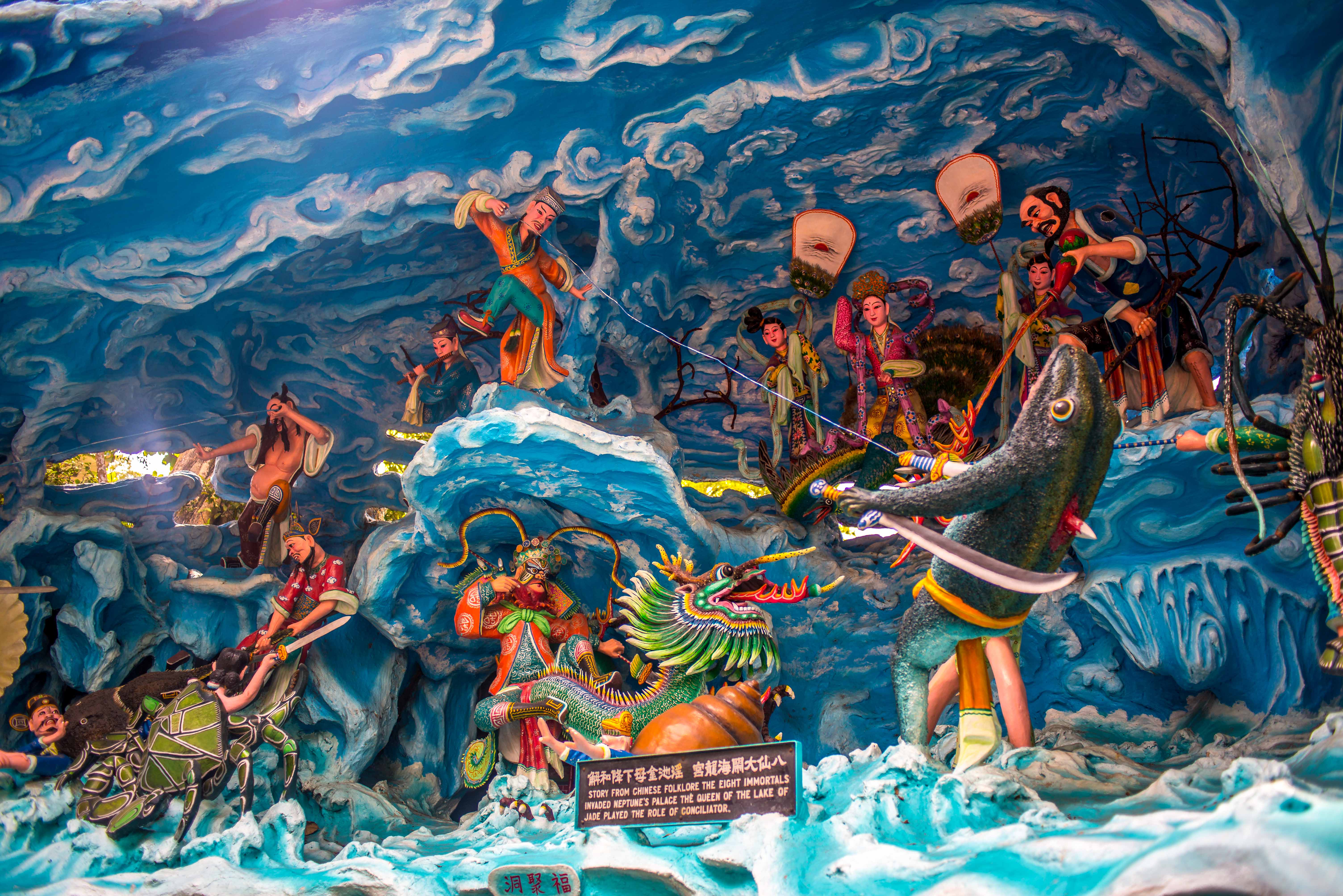 Haw Par Villa Jardins du Baume du Tigre Singapour Singapore asie blog voyage icietlabas