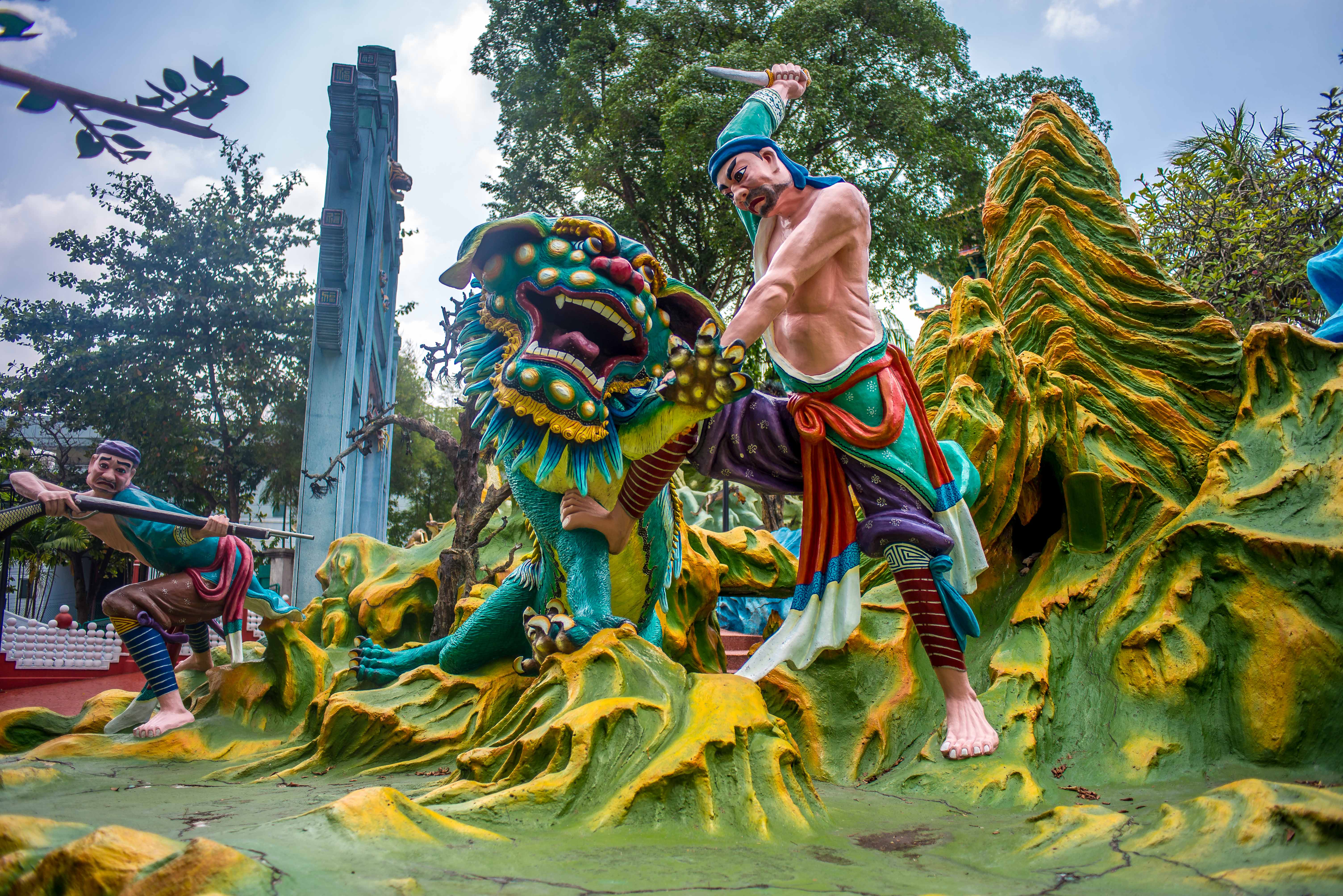 Haw Par Villa Jardins du Baume du Tigre Singapour Singapore asie blog voyage icietlabas