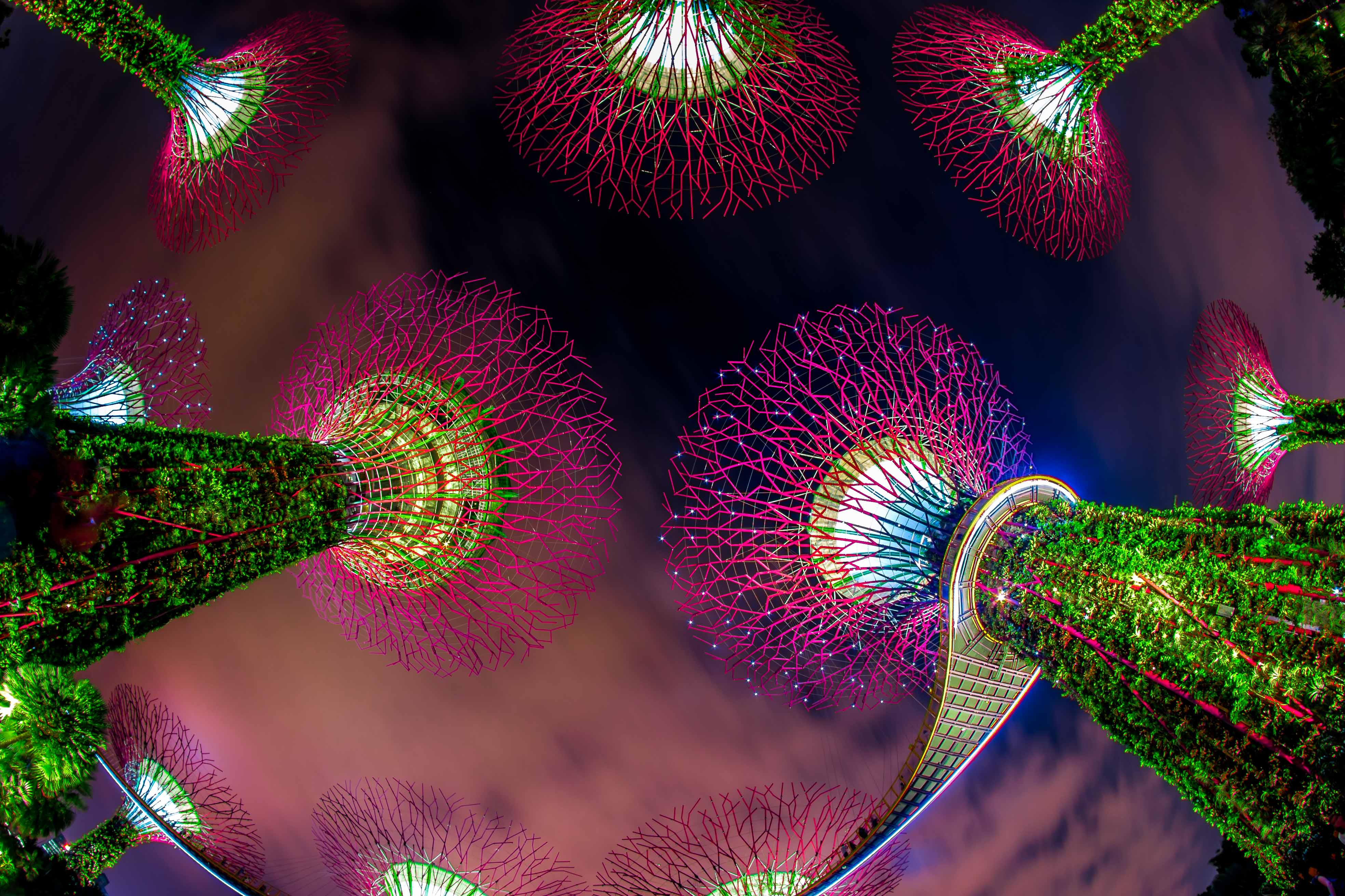 Singapour garden by the bay asie blog voyage icietlabas