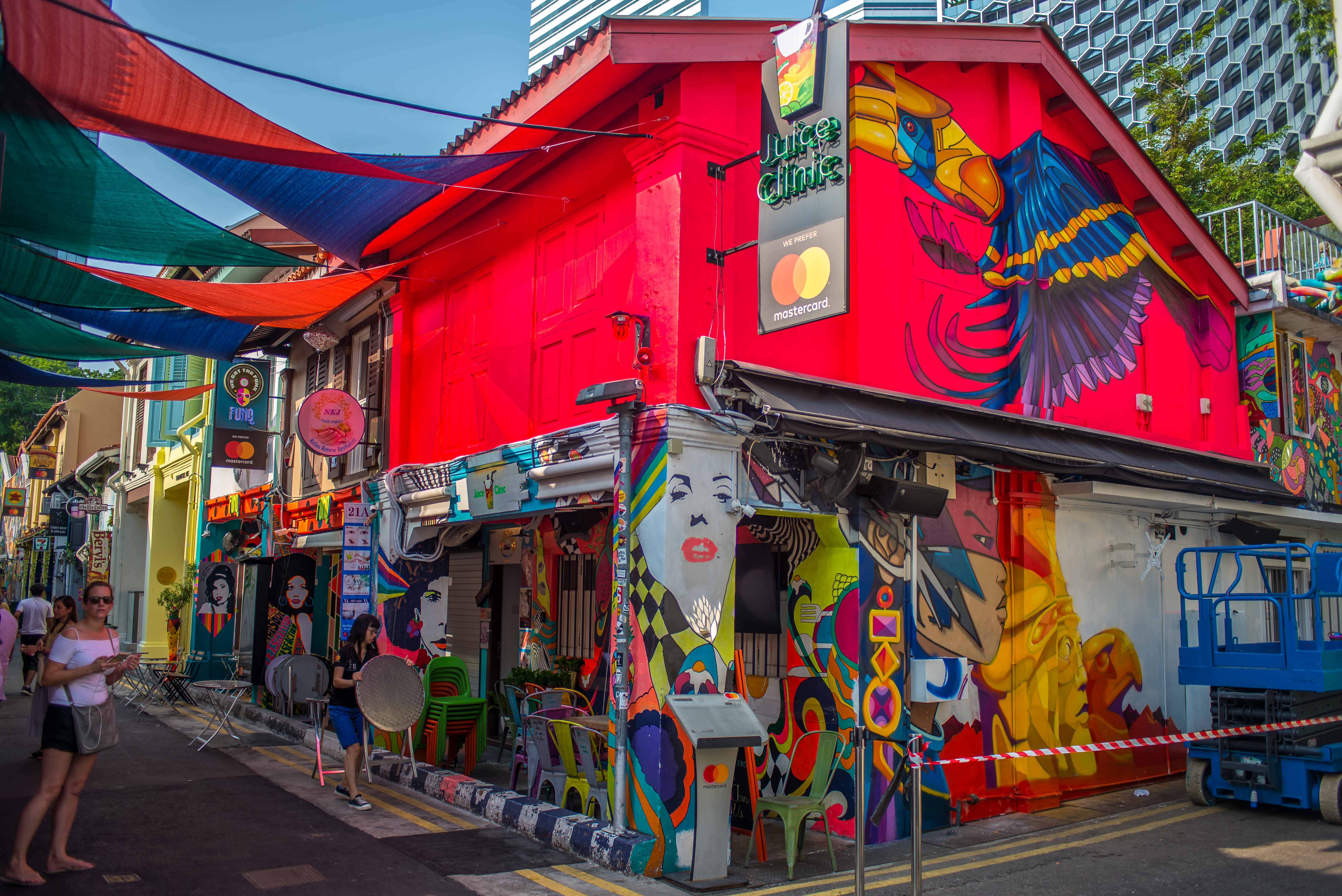 Street Art Singapour Singapore asie blog voyage icietlabas