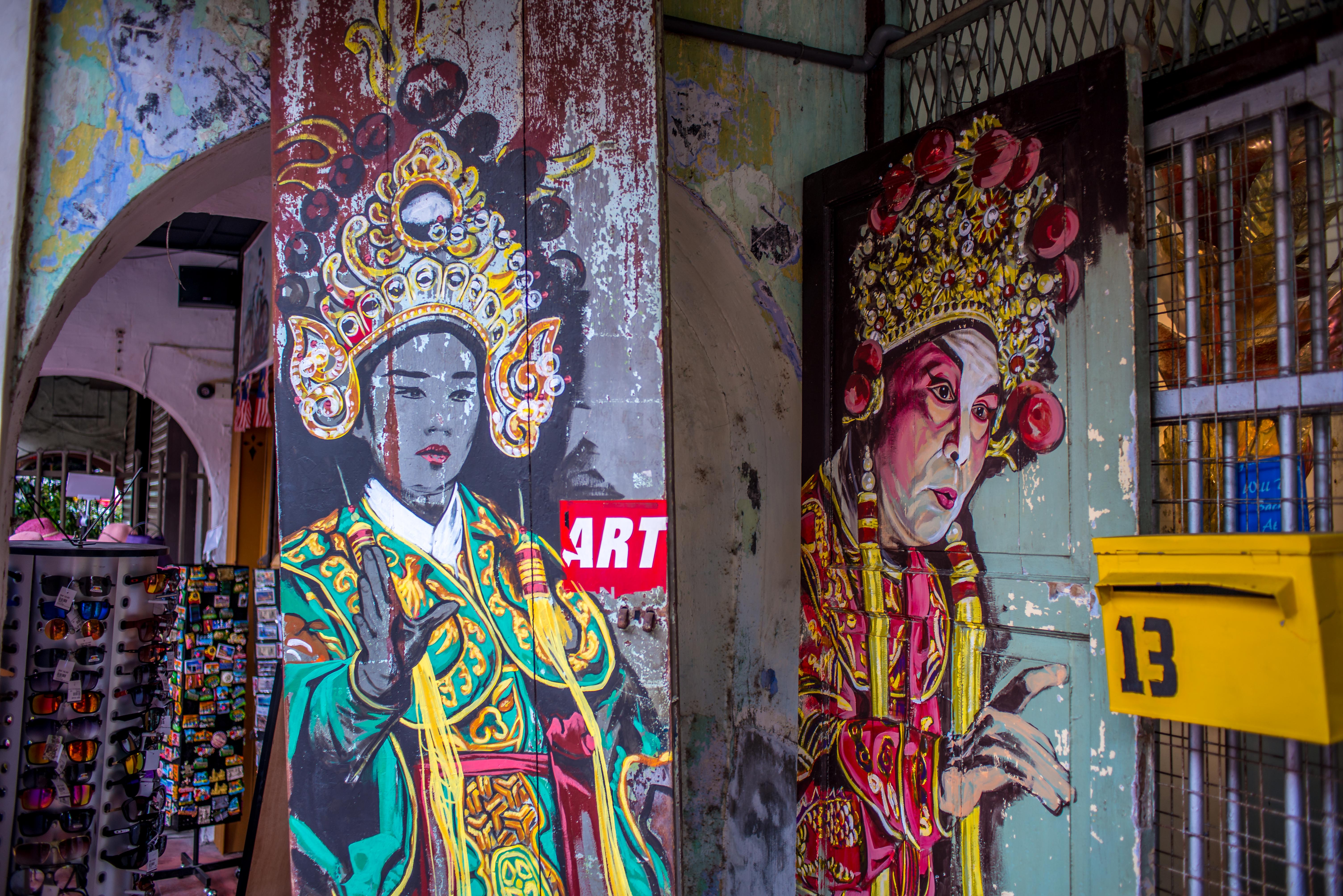 Street art à Georgetown Penang Malaisie Asie blogvoyage Icietlabas