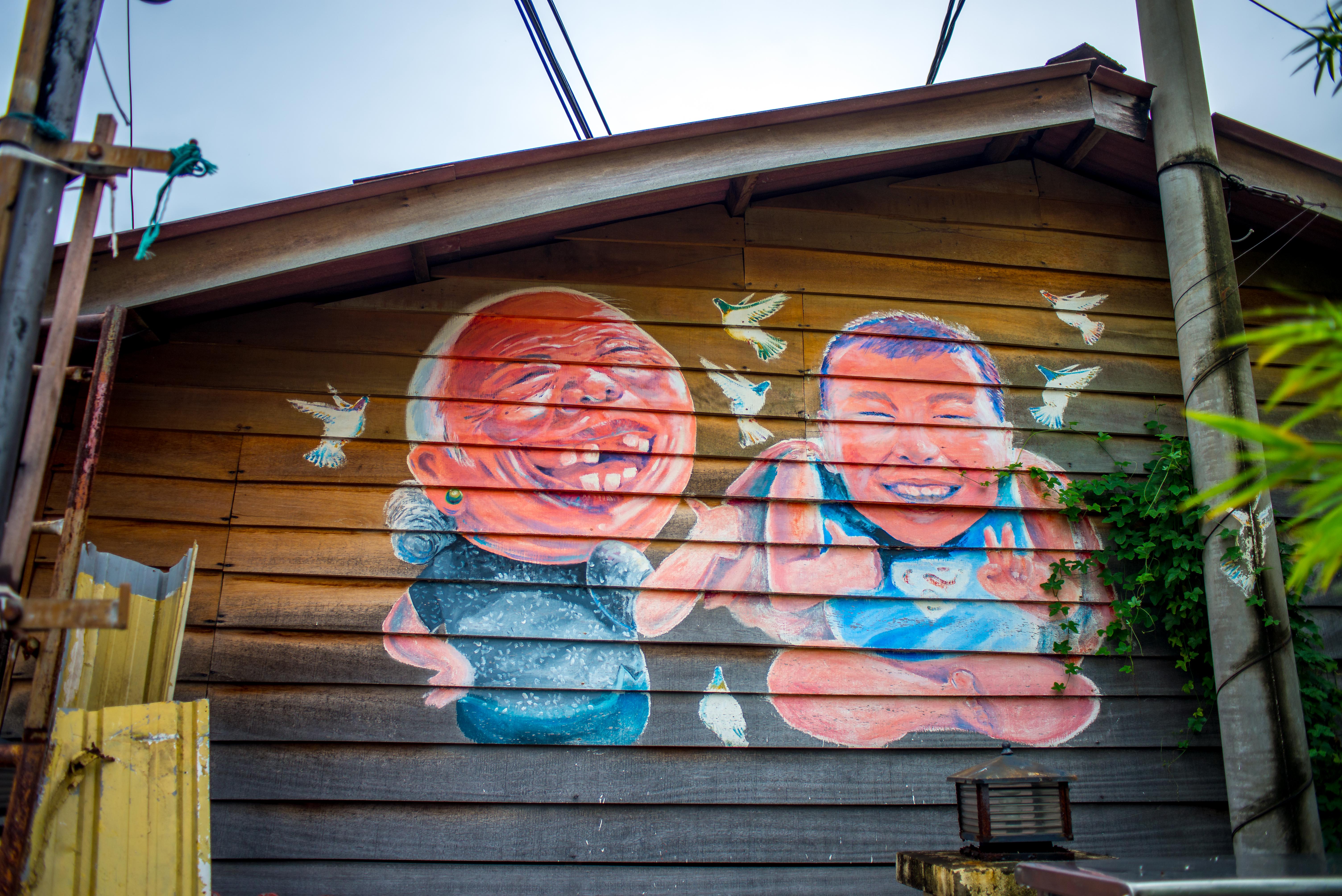Street art à Georgetown Penang Malaisie Asie blogvoyage Icietlabas