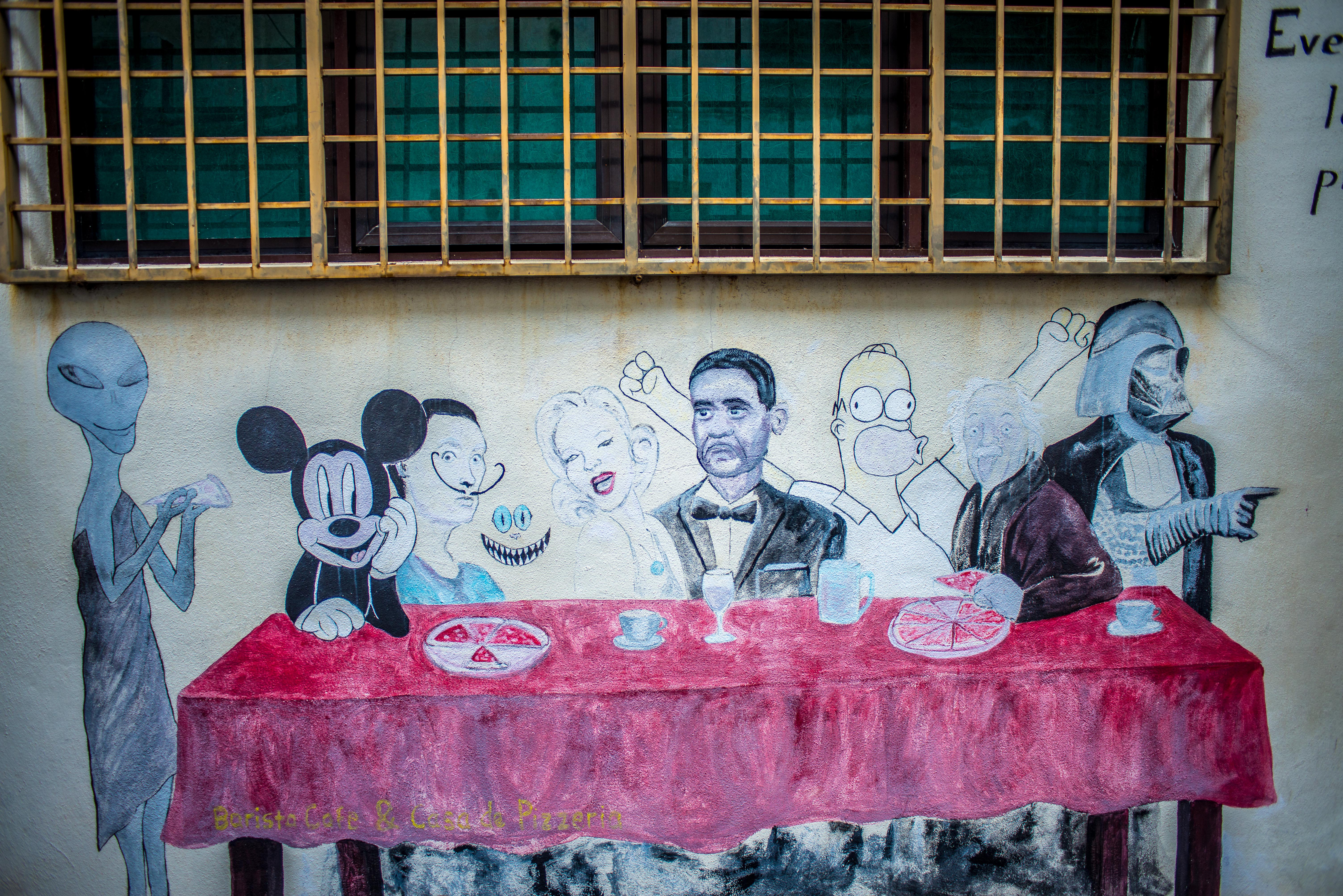 Street art à Georgetown Penang Malaisie Asie blogvoyage Icietlabas