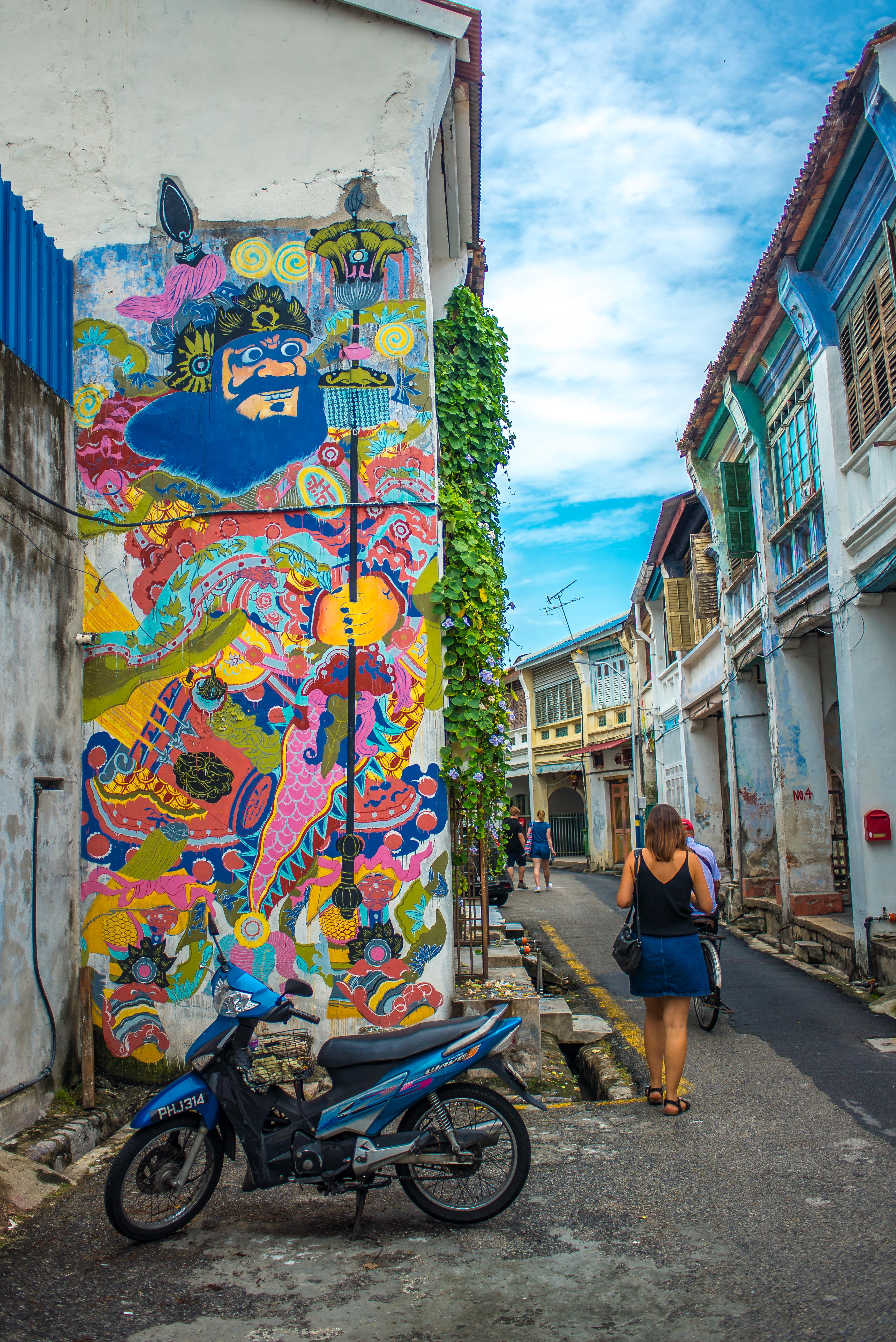 StreetArt Georgetown Penang Malaisie Asie blog voyage