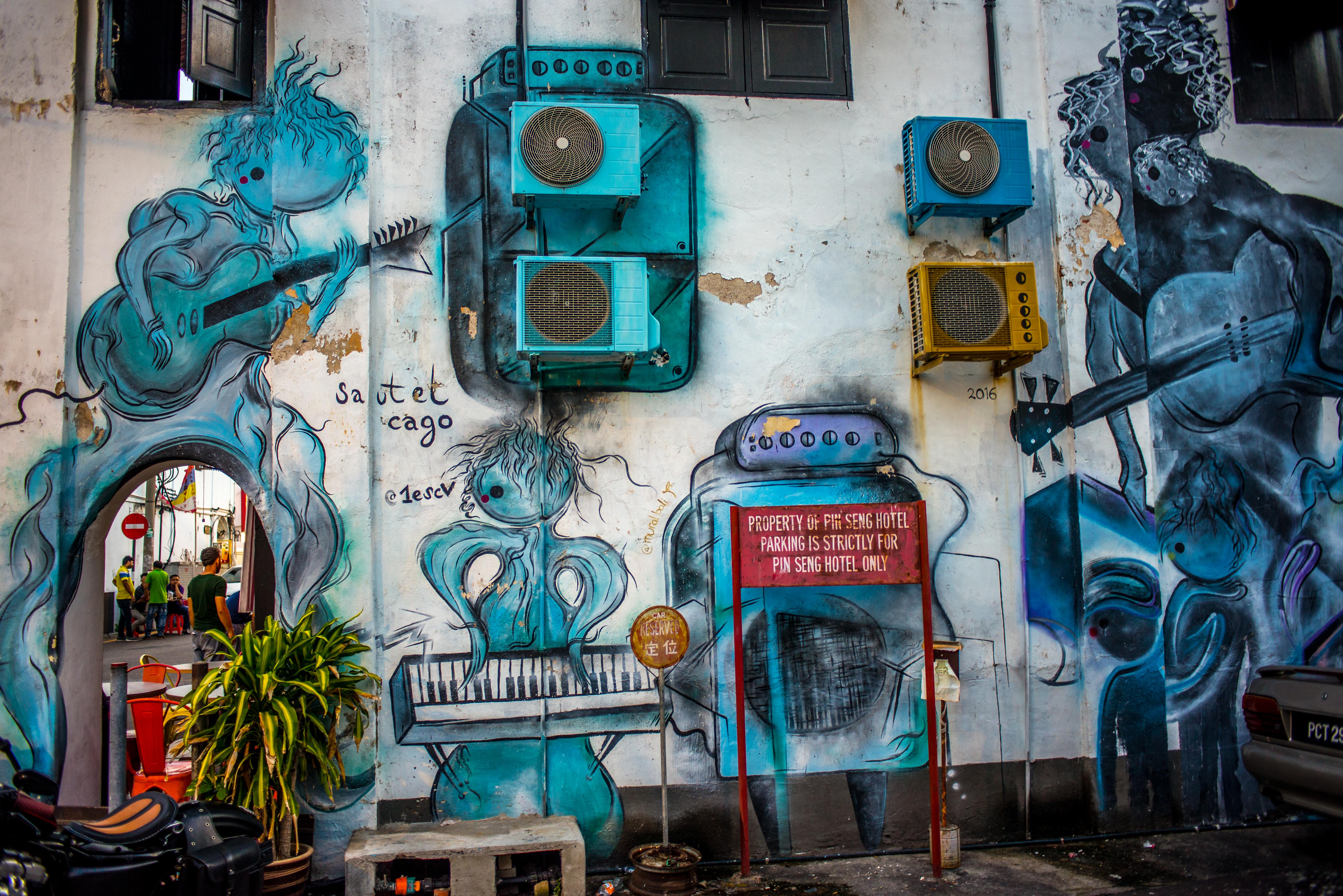 StreetArt Georgetown Penang Malaisie Asie blog voyage