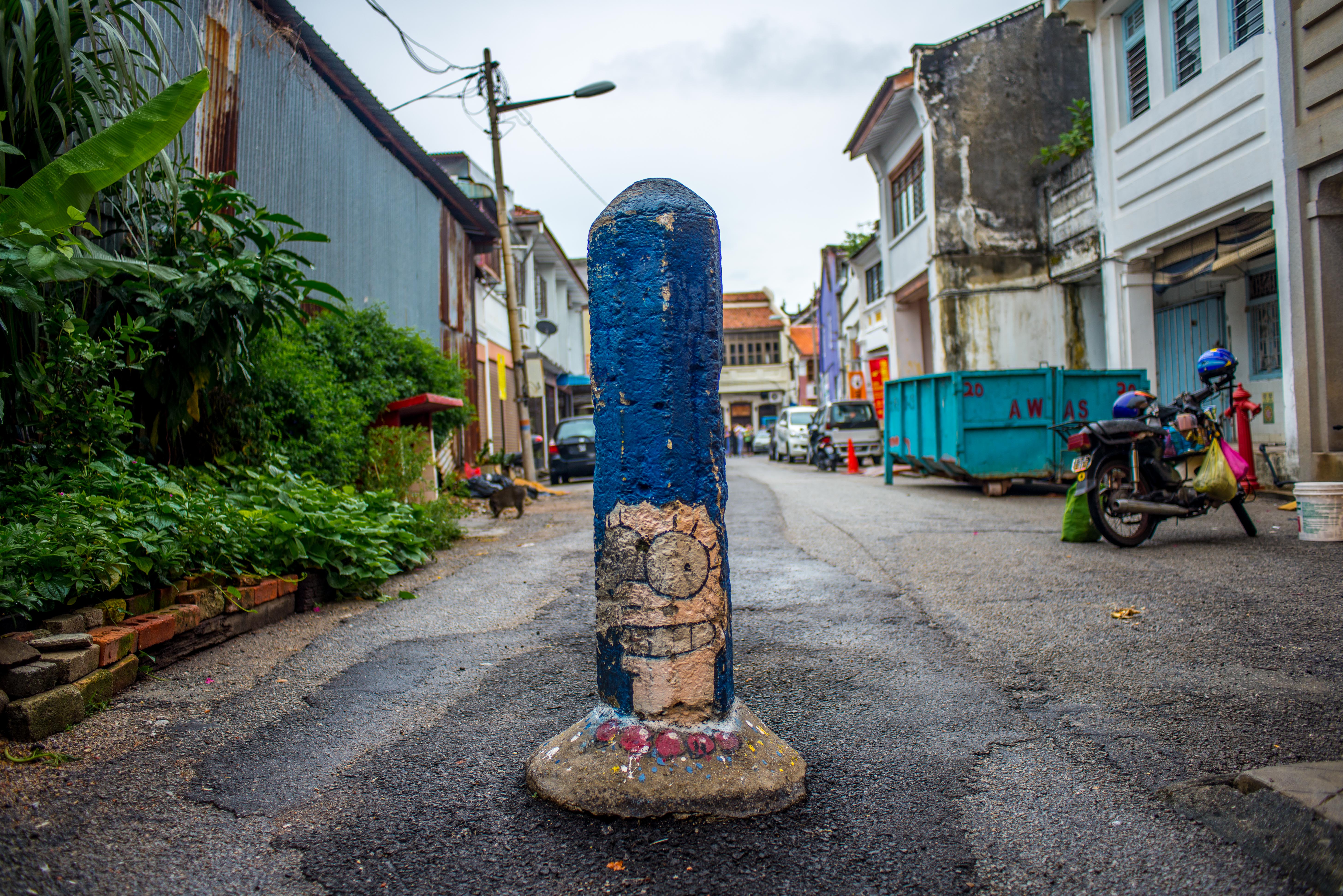 Street art à Georgetown Penang Malaisie Asie blogvoyage Icietlabas