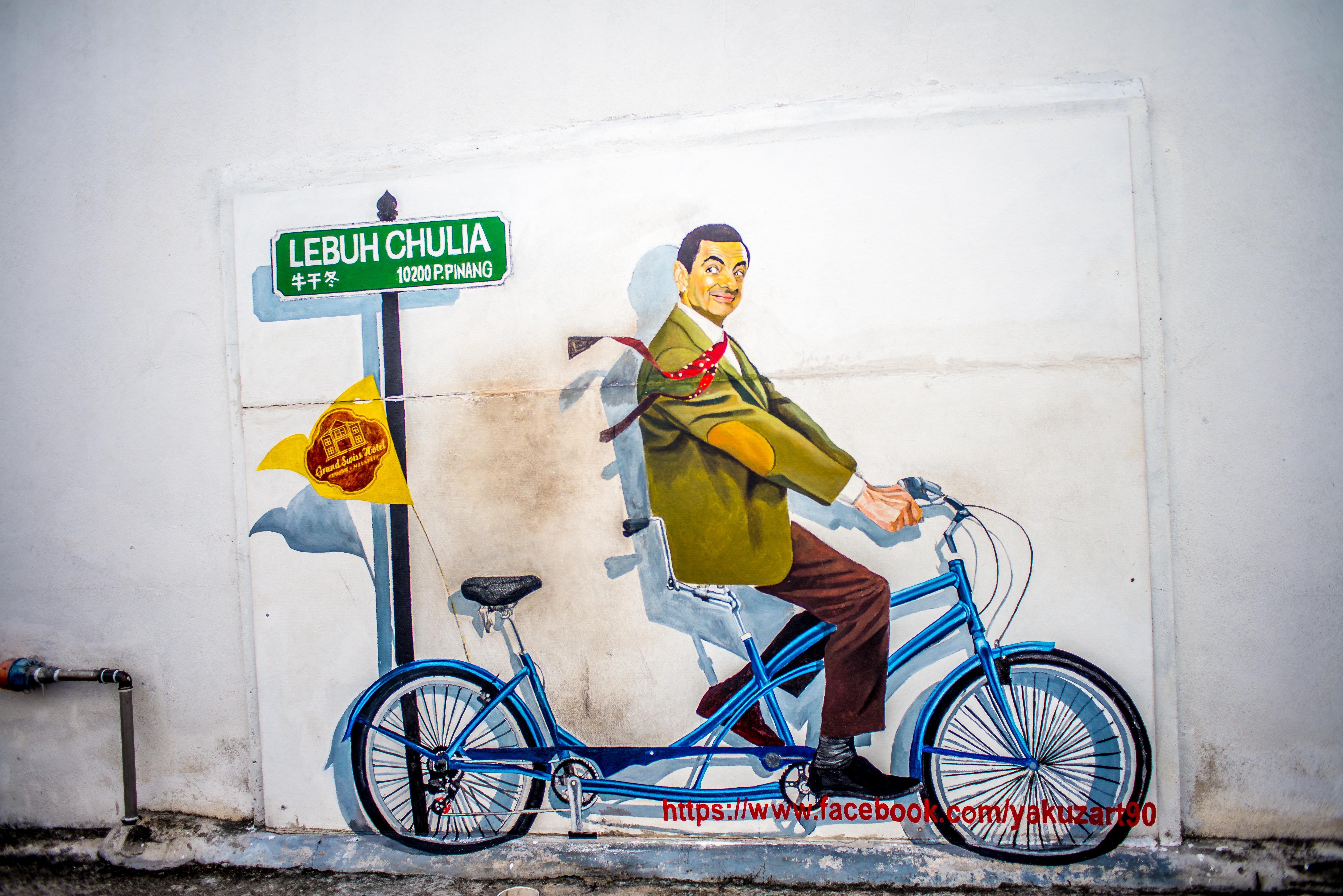 Street art à Georgetown Penang Malaisie Asie blogvoyage Icietlabas