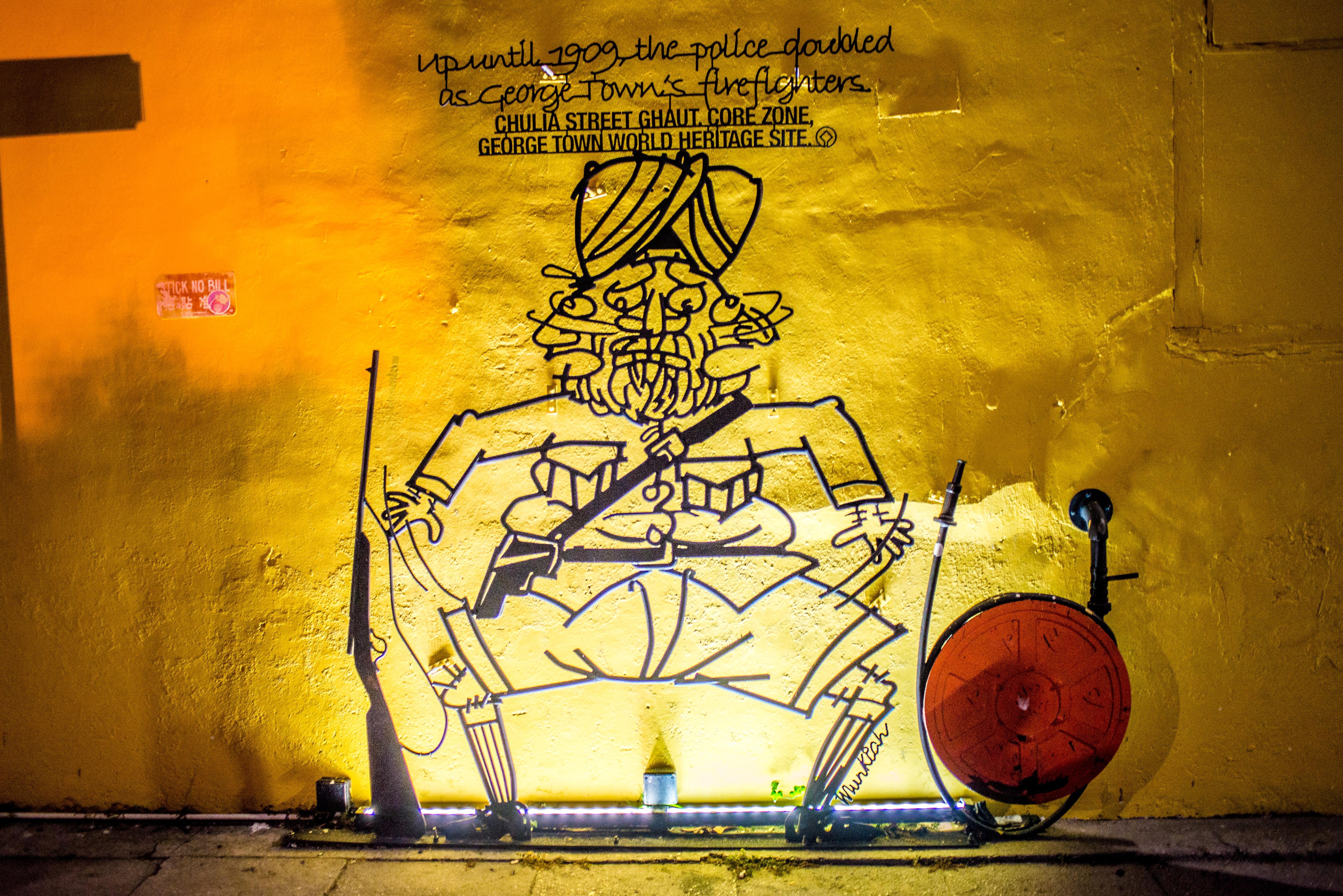 Street art à Georgetown Penang Malaisie Asie blogvoyage Icietlabas Marking Georgetown