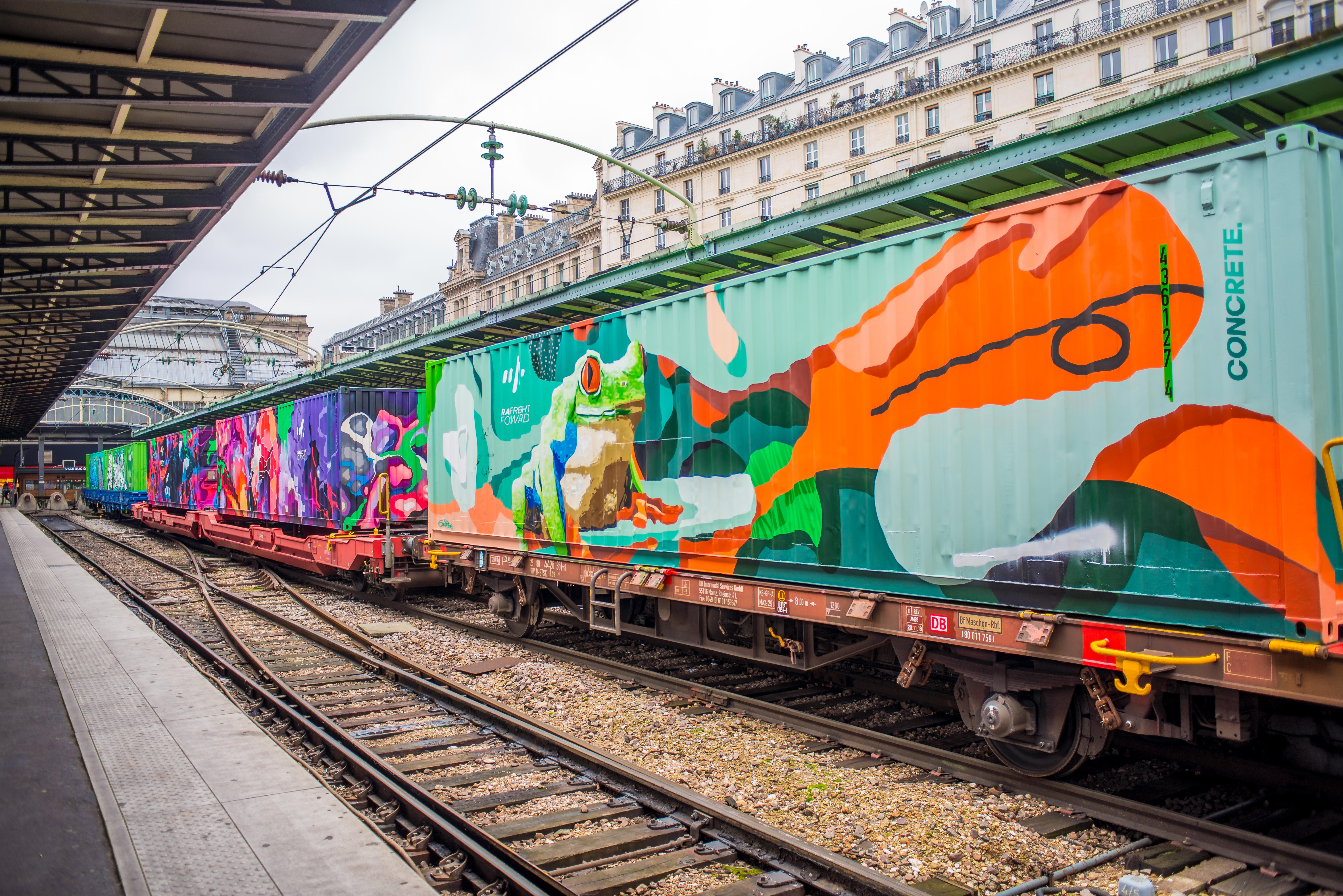 Train de Noé Street Art Paris Blog Voyage Icietlabas