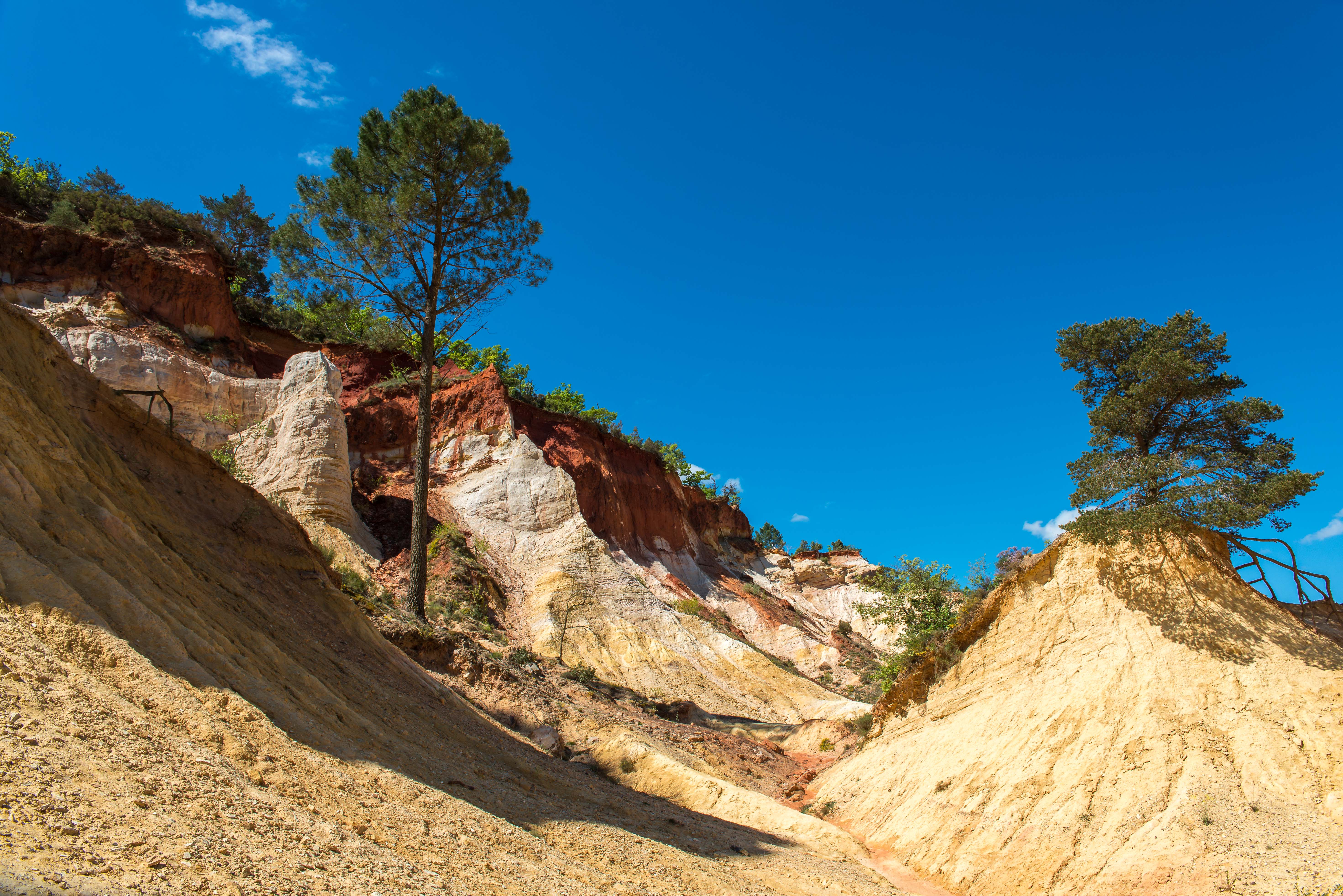 Colorado Provençal Rustrel Mines de Bruoux blog voyage icietlabas