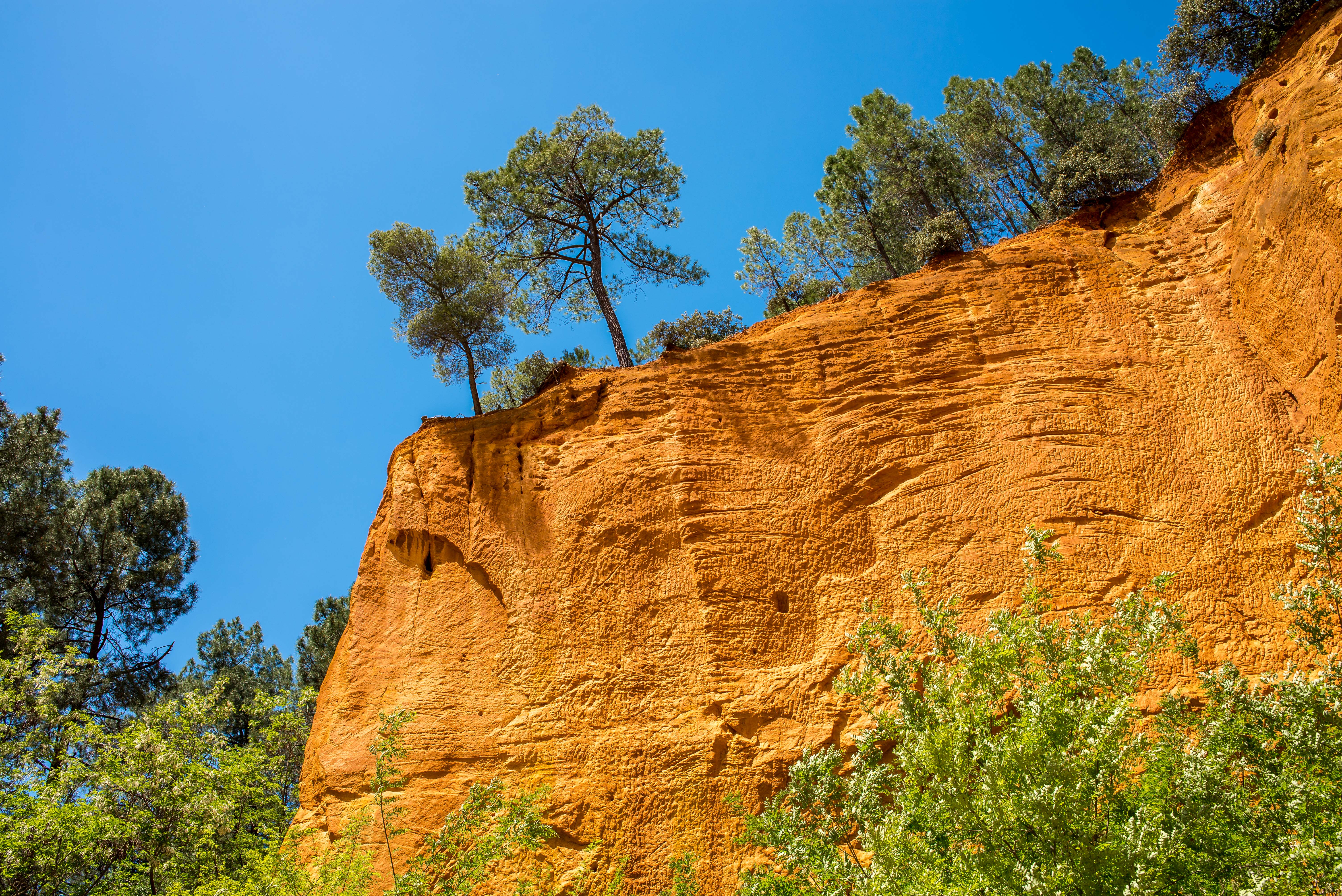 Colorado Provençal Rustrel Mines de Bruoux blog voyage icietlabas