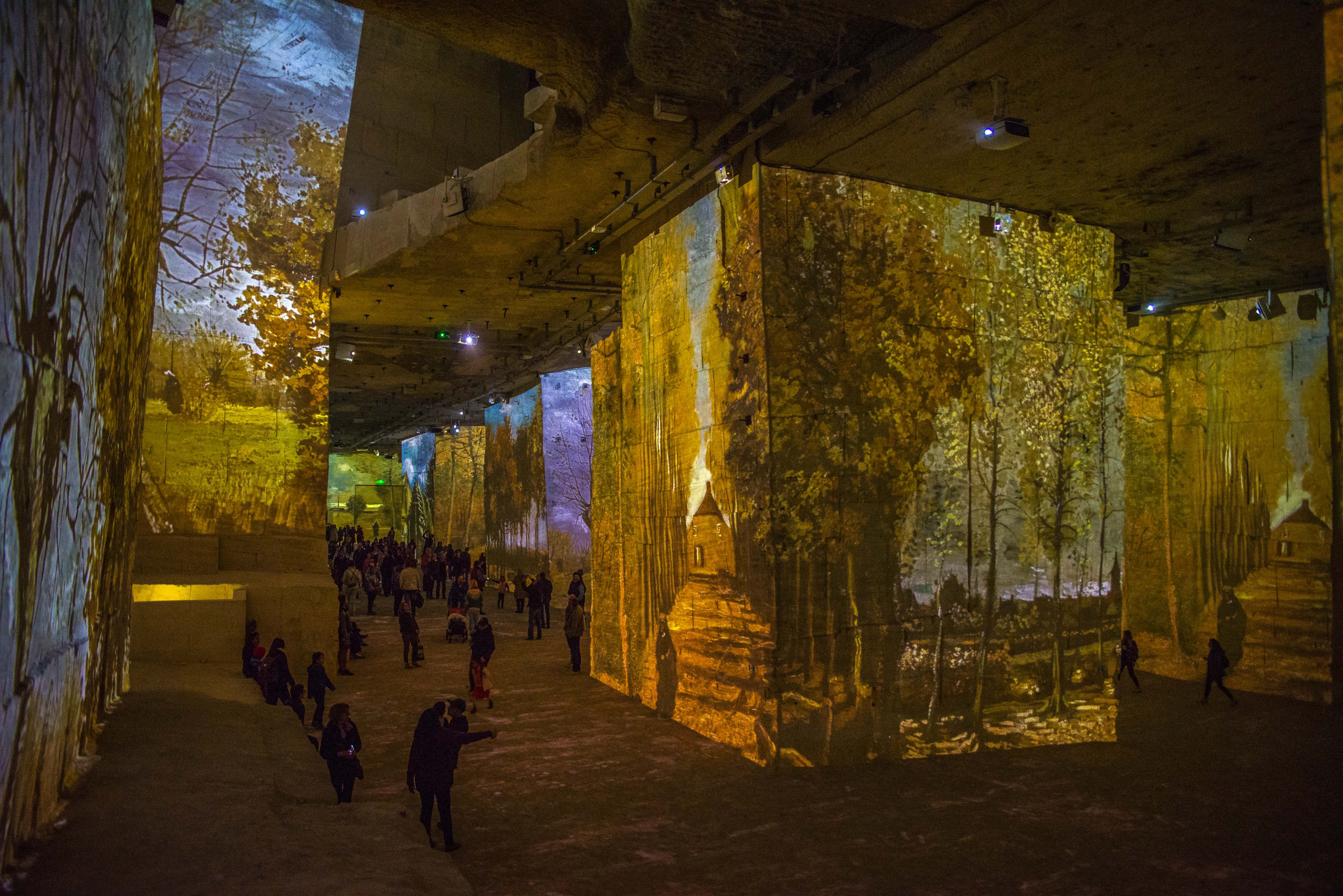 van Gogh carrières de lumières baux de provence alpes cote dazur blogvoyage icietlabas
