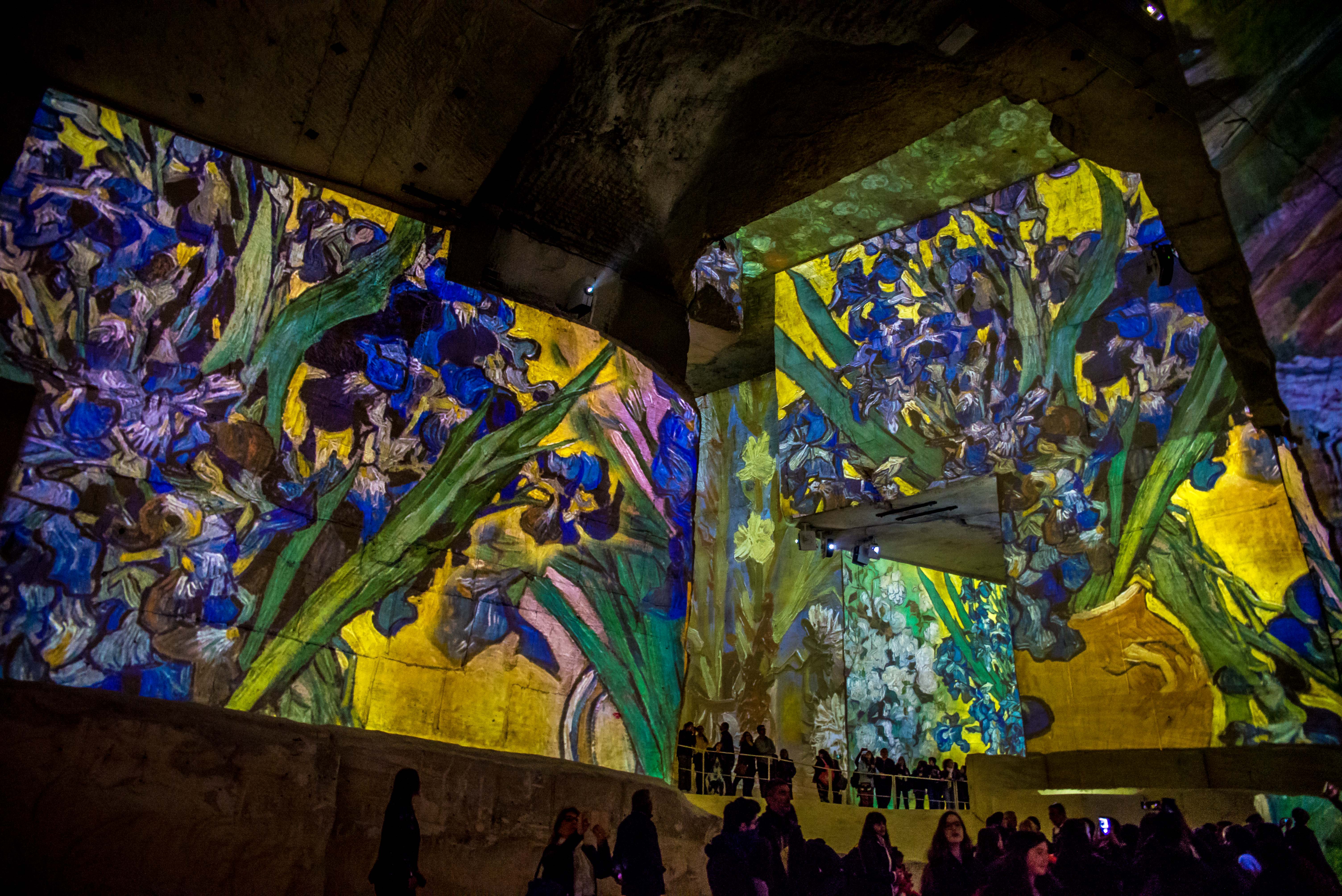 van Gogh carrières de lumières baux de provence alpes cote dazur blogvoyage icietlabas