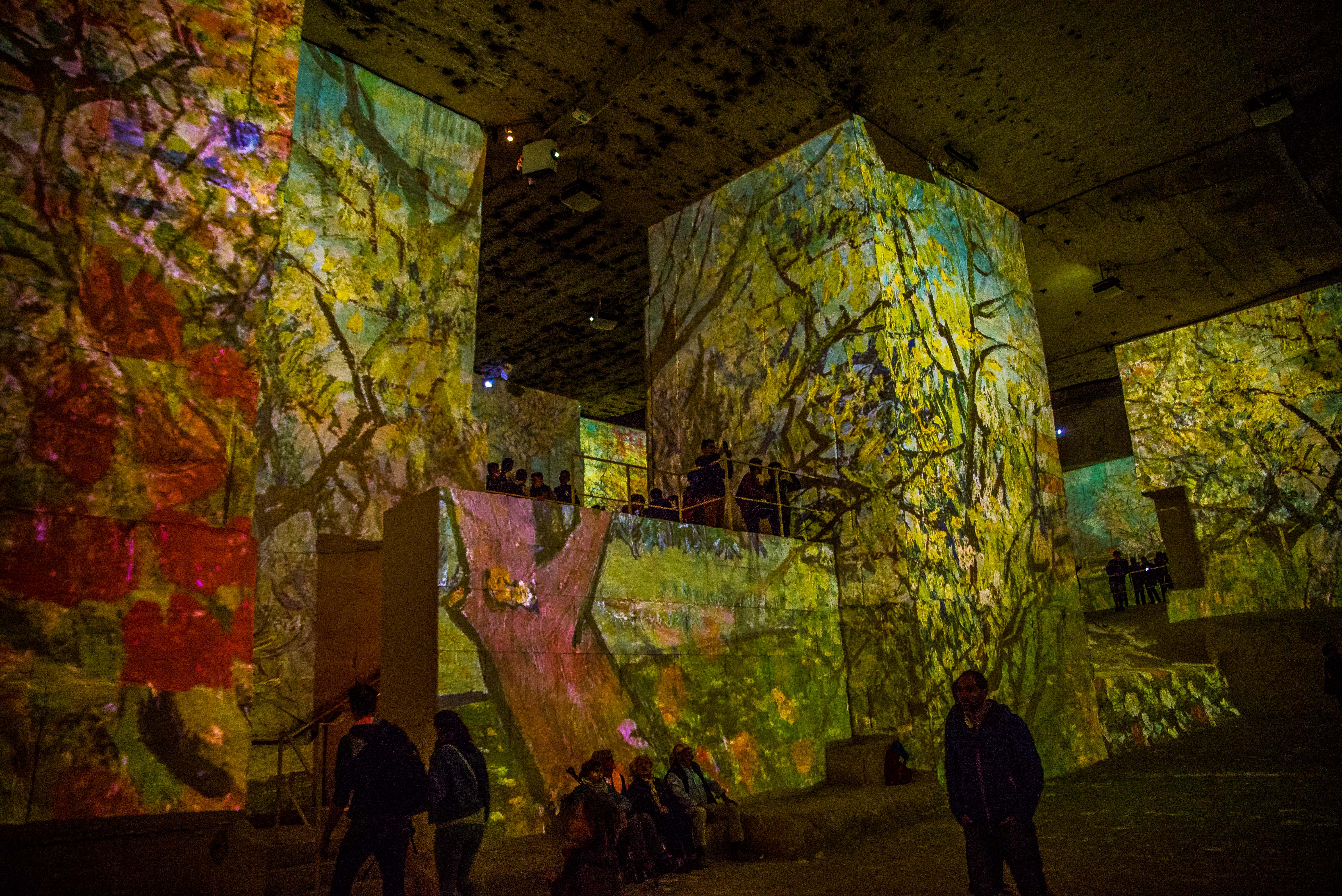 van Gogh carrières de lumières baux de provence alpes cote dazur blogvoyage icietlabas