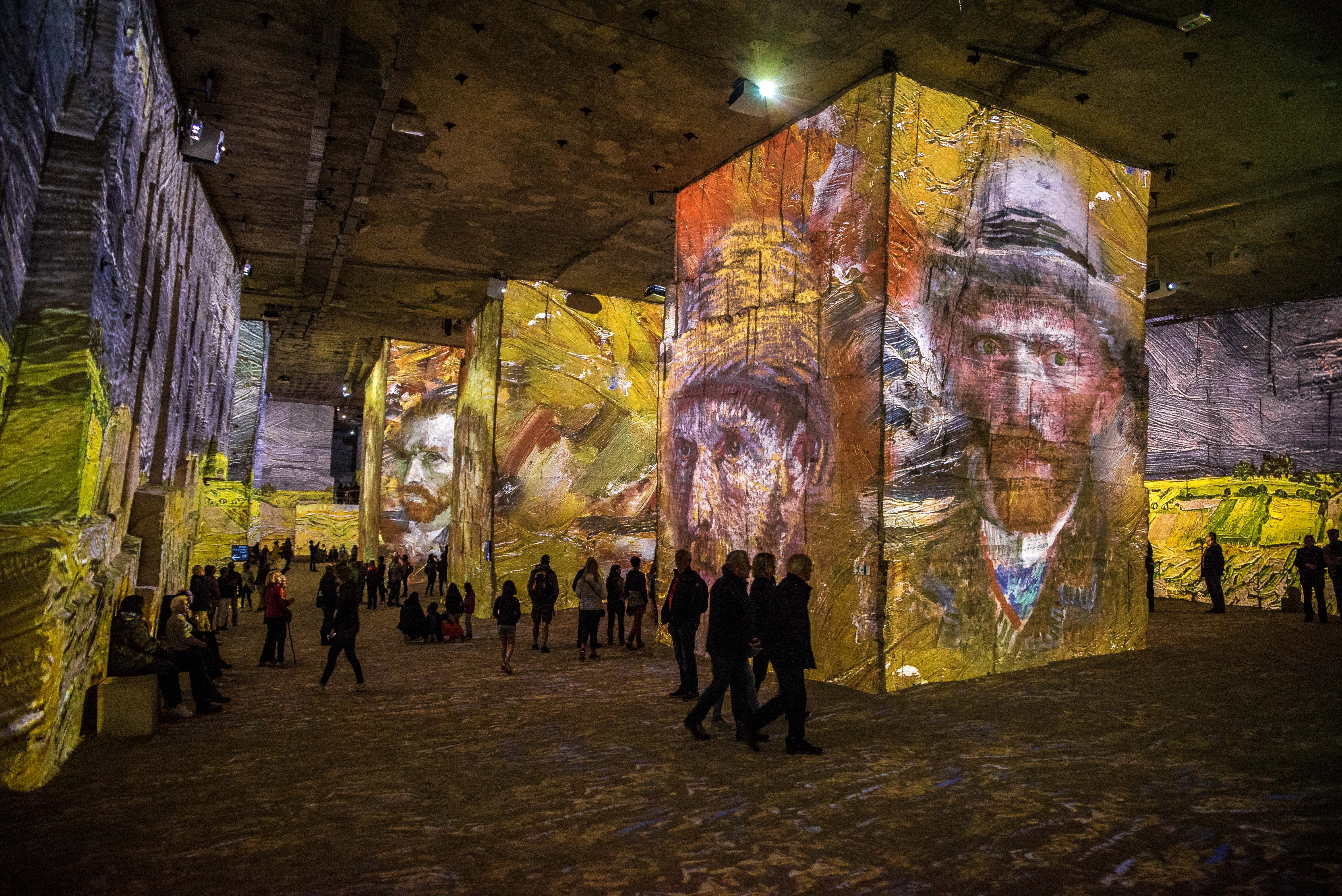 van Gogh carrières de lumières baux de provence alpes cote dazur blogvoyage icietlabas