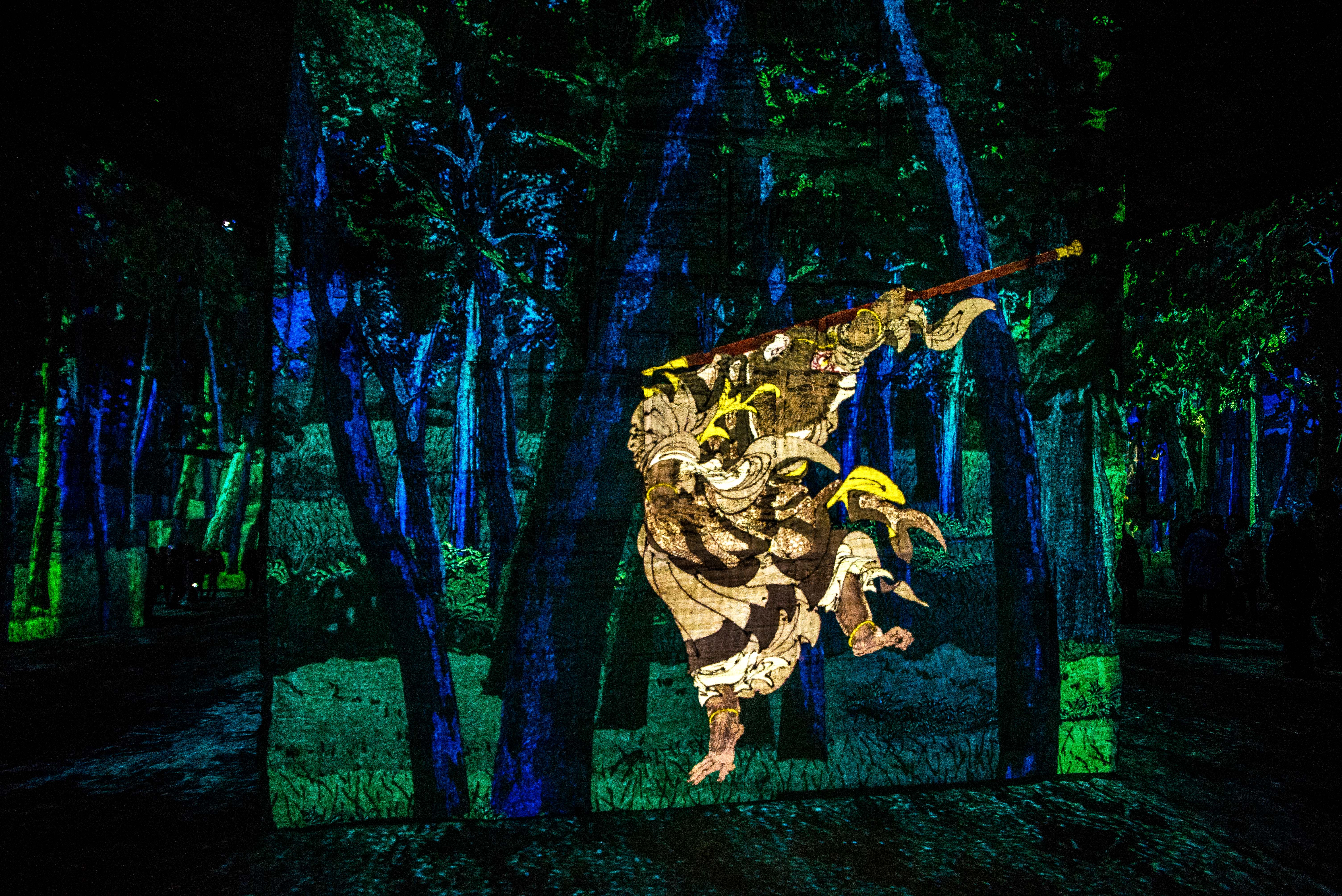 Japon carrières de lumières baux de provence alpes cote dazur blogvoyage icietlabas-28