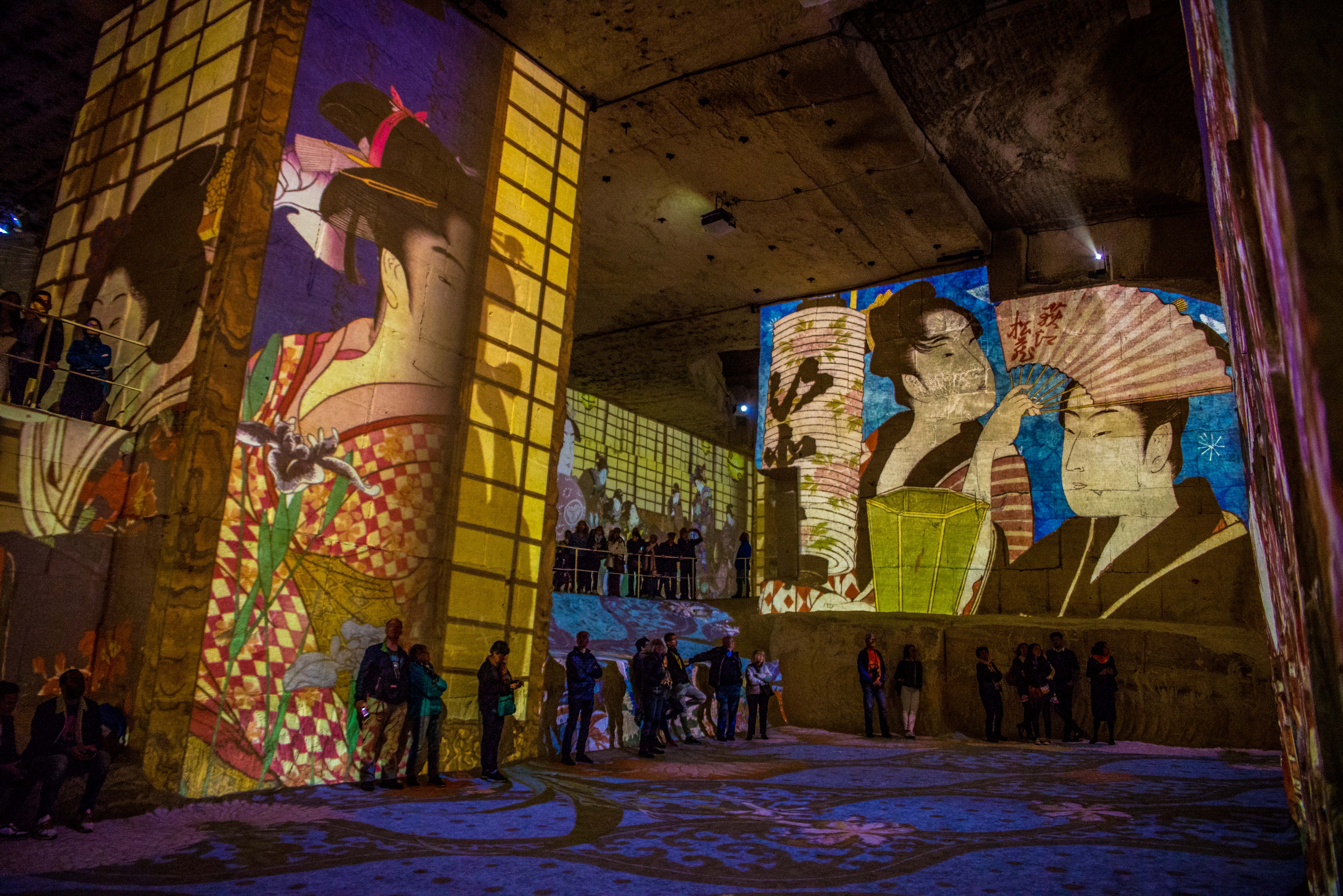 Japon carrières de lumières baux de provence alpes cote dazur blogvoyage icietlabas-28
