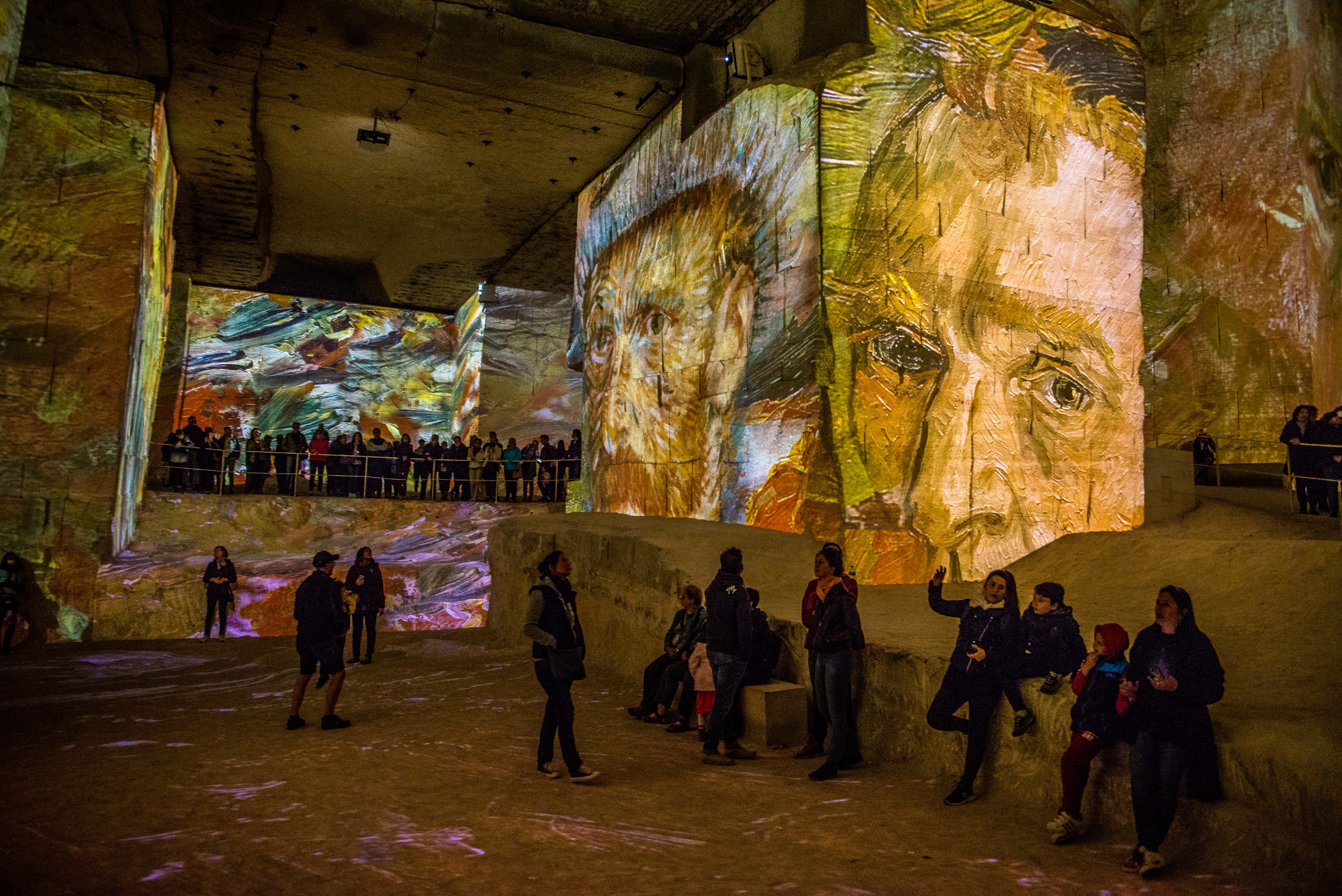 van Gogh carrières de lumières baux de provence alpes cote dazur blogvoyage icietlabas