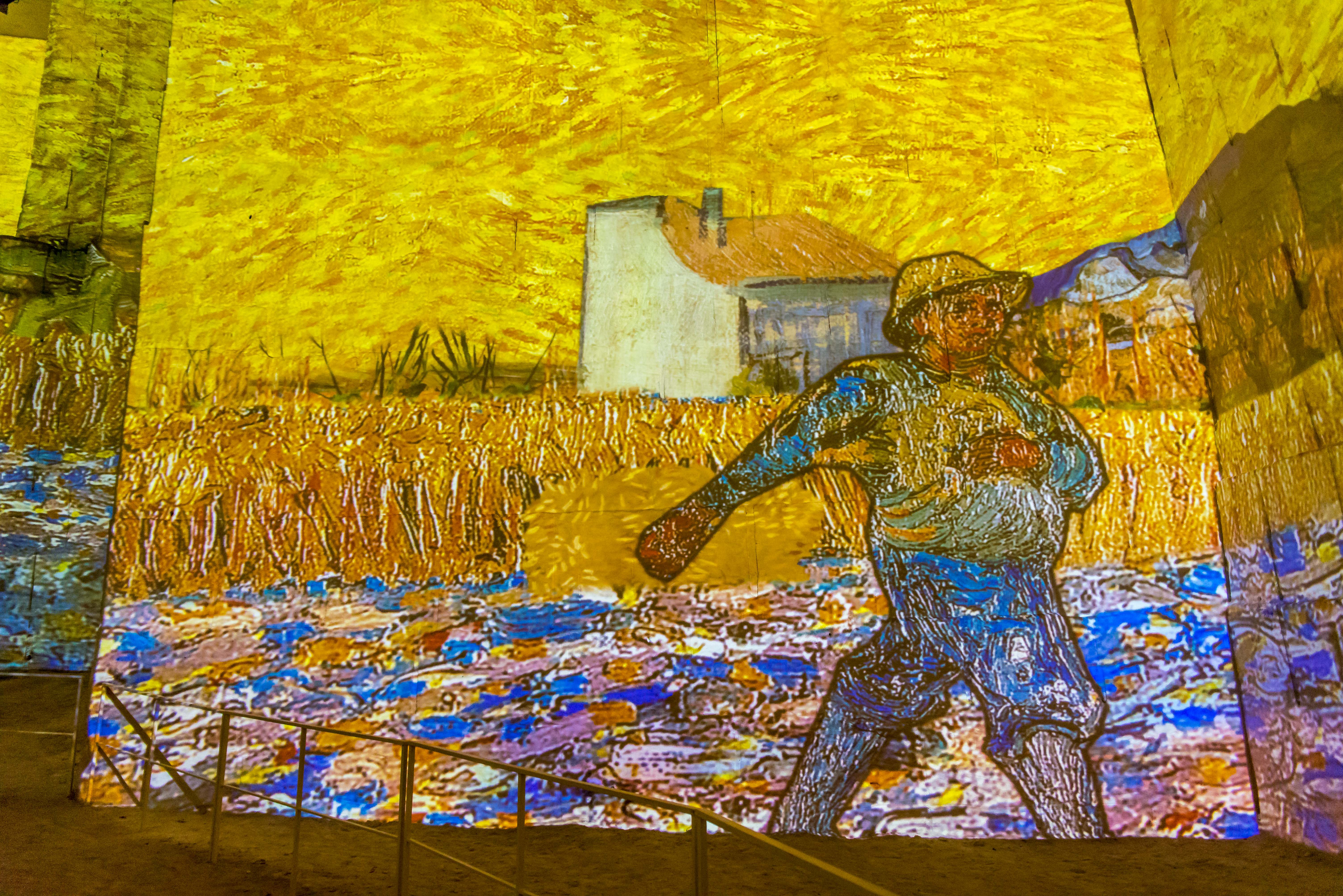 van Gogh carrières de lumières baux de provence alpes cote dazur blogvoyage icietlabas