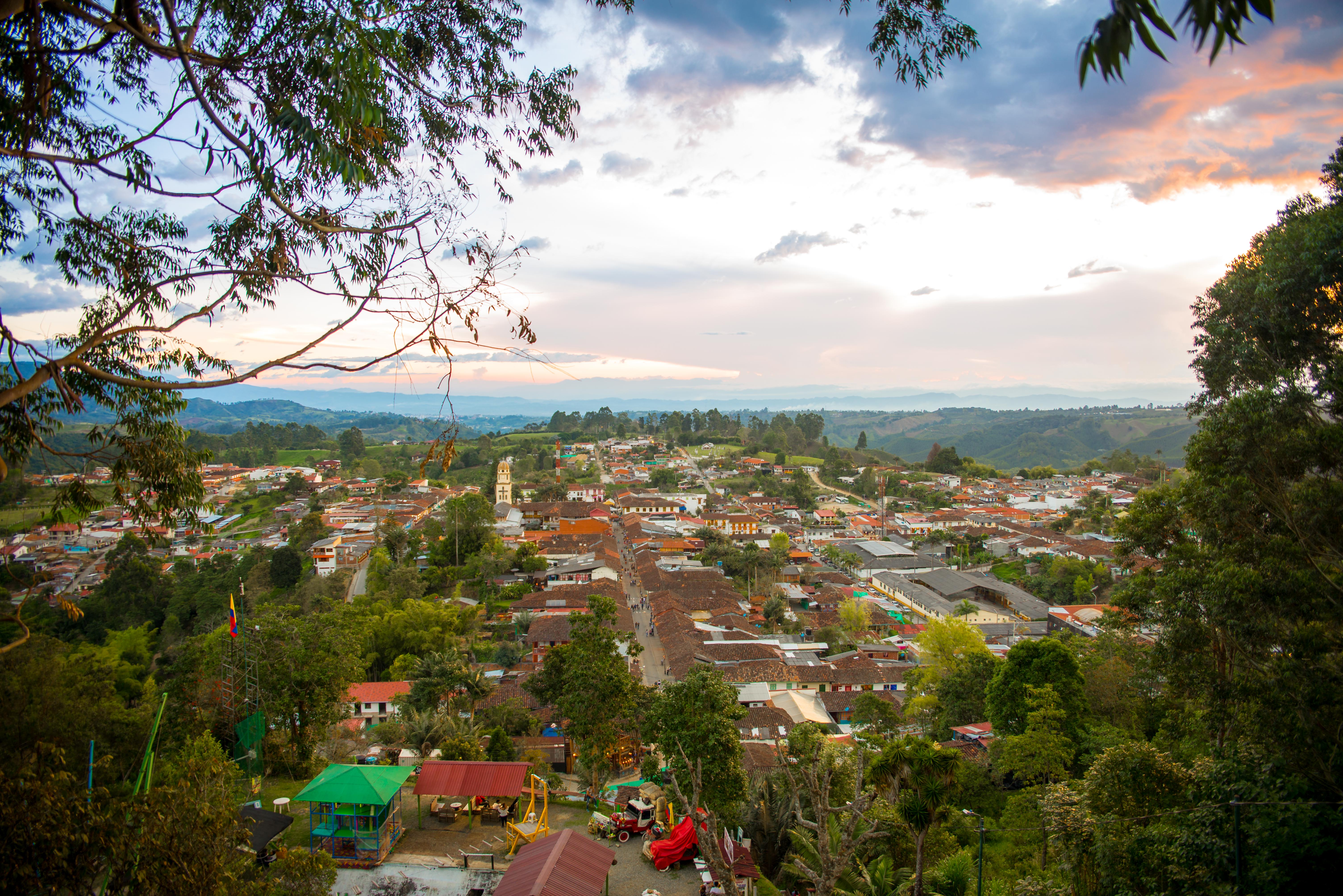 Salento Mirador Alto de la Cruz Village Colombie Quindío Blog Voyage
